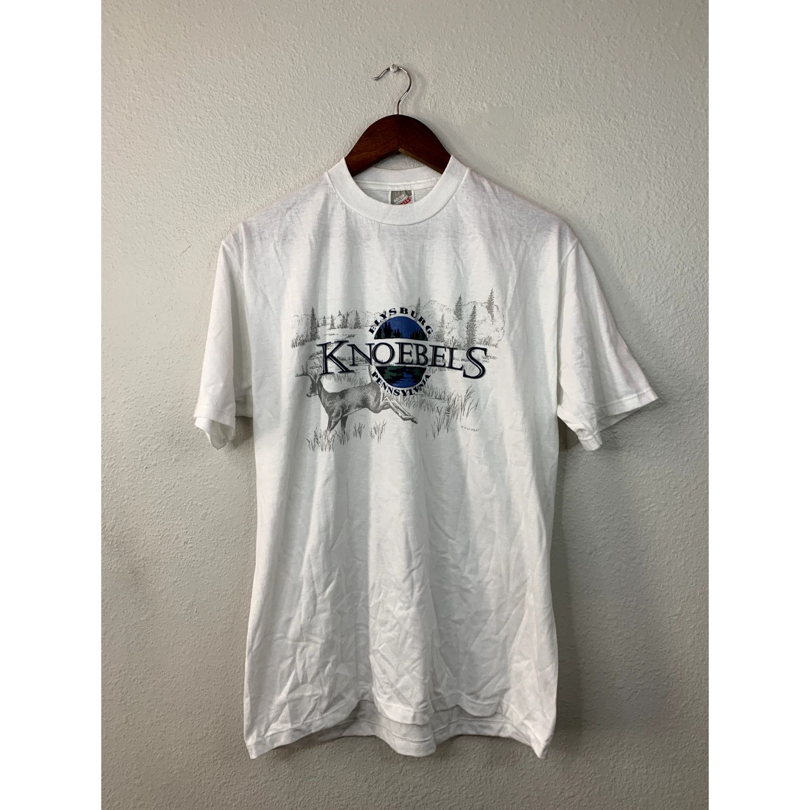 Jerzees Pennsylvania Shirt Elysburg Knoebels PA T-Shirt 1995 L Size US L / EU 52-54 / 3 - 1 Thumbnail
