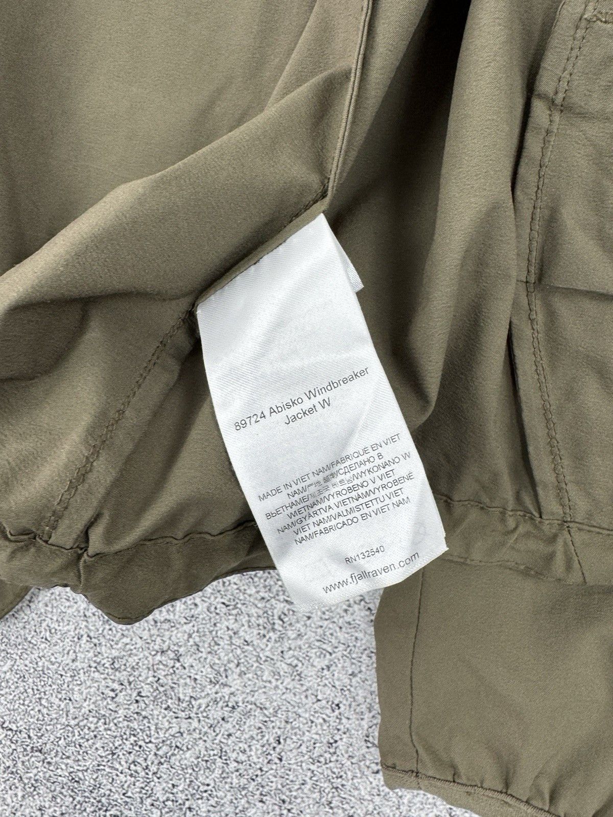 Fjallraven FjallRaven Abisko Windbreaker Women’s Outdoor Jacket Size S / US 4 / IT 40 - 8 Thumbnail