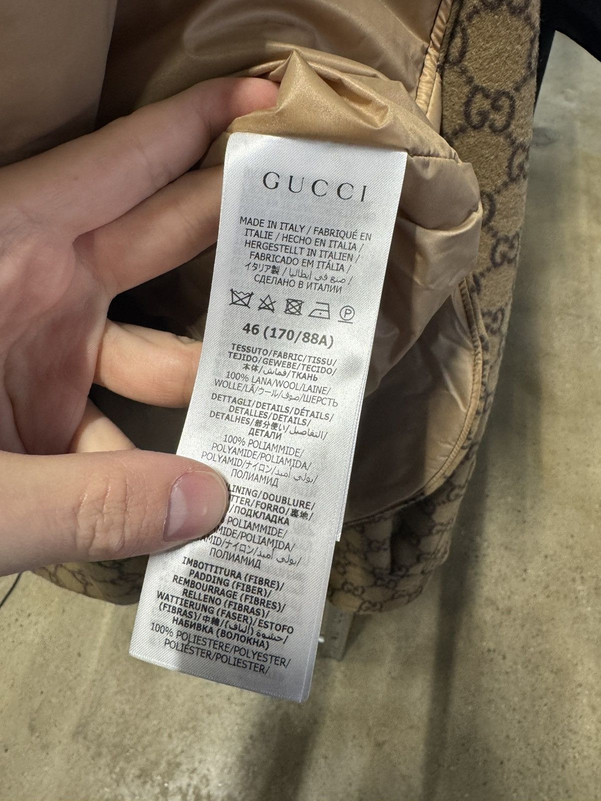 Gucci Gucci GG Padded Wool Overshirt Jacket NEW 3000$ Size US S / EU 44-46 / 1 - 5 Thumbnail