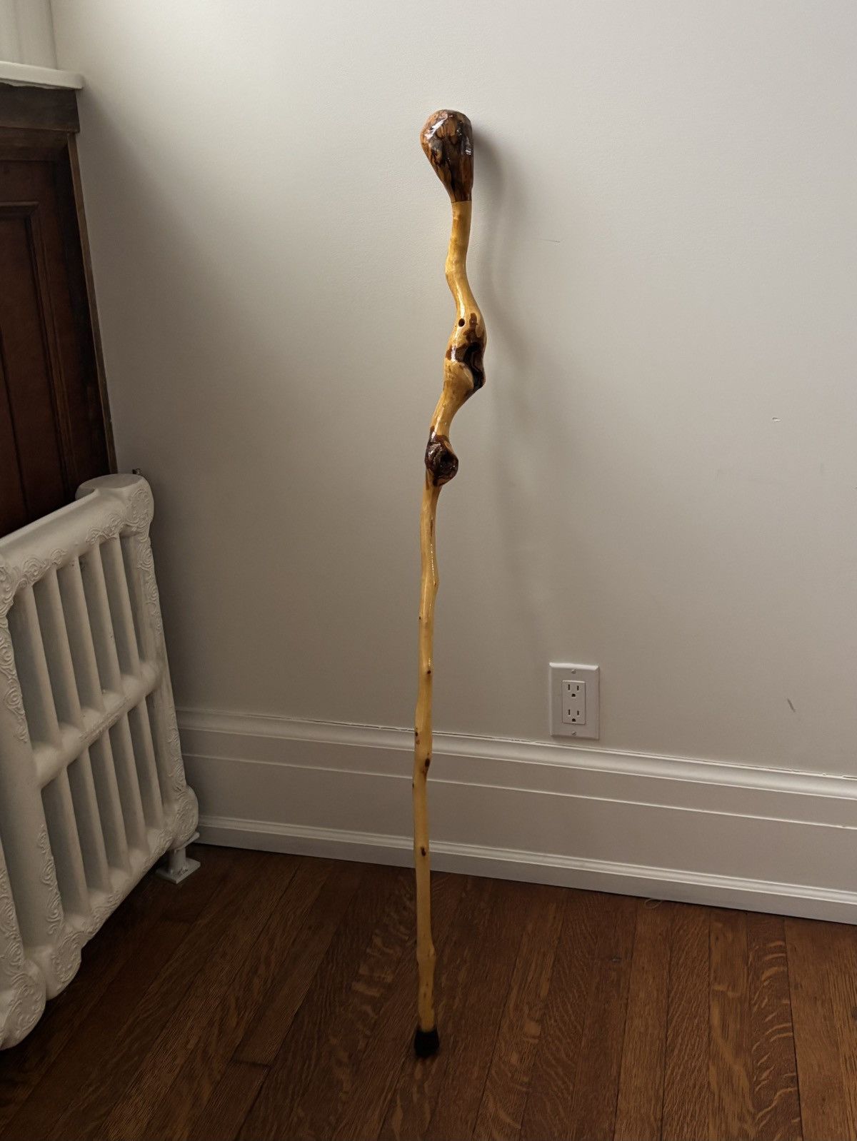 Vintage × Wood Wood Vintage Driftwood Walking Stick Stick Nation Cane Artisan Size ONE SIZE - 11 Thumbnail
