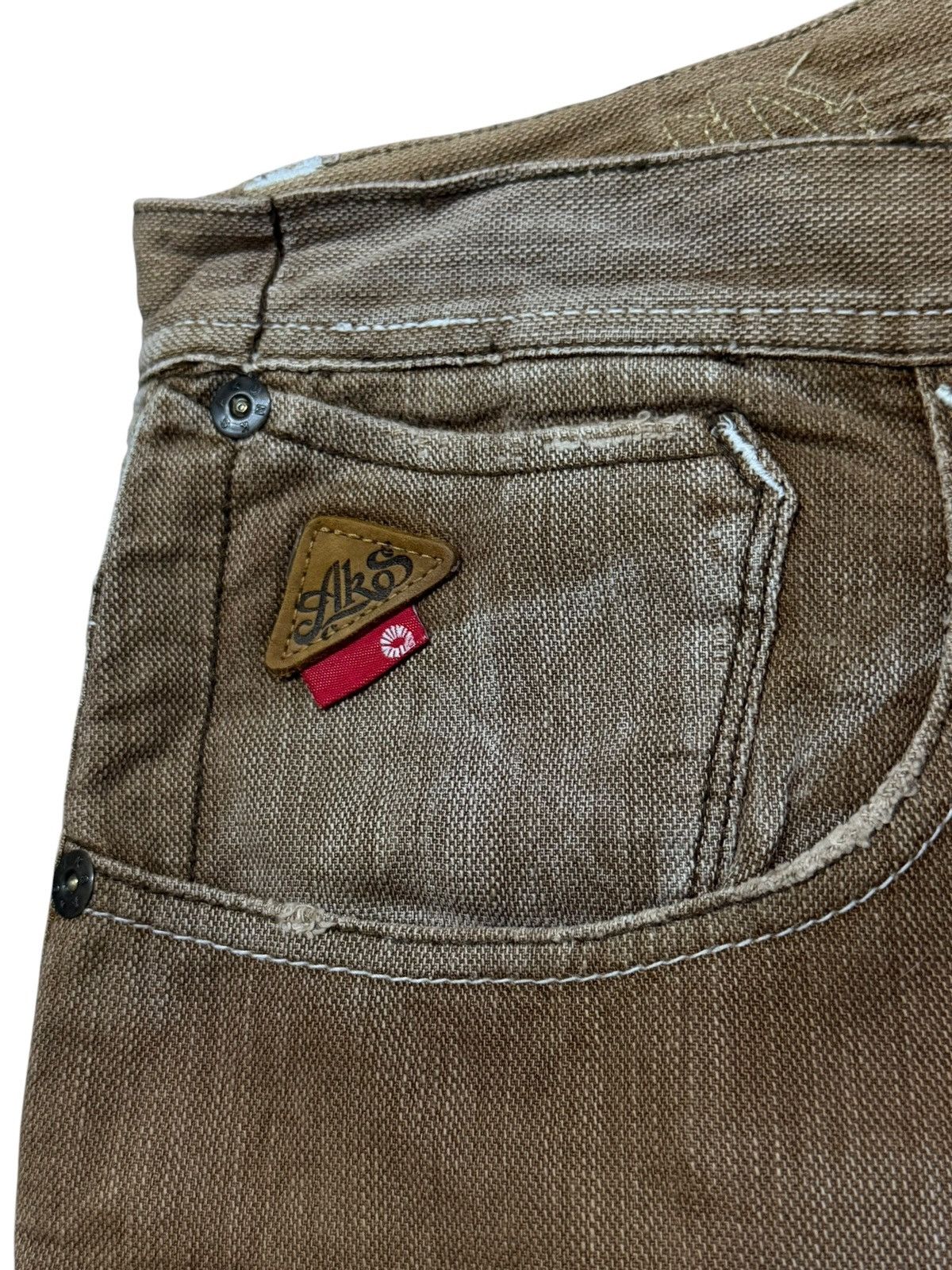 Akademiks Vintage Y2K Akademiks 101 Denim Jeans | Baggy Wide Leg | W39 Size US 39 - 9 Thumbnail