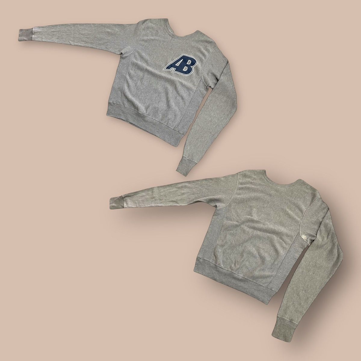 Bape Bape AB logo Crewneck Sweatshirt Size US M / EU 48-50 / 2 - 1 Thumbnail