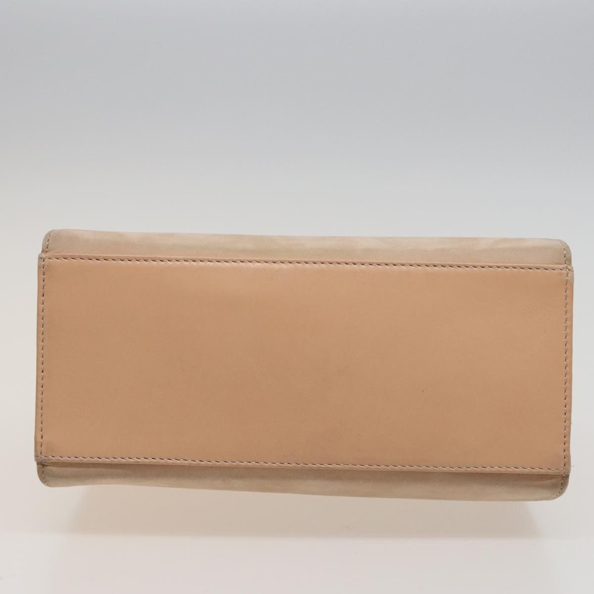 Celine CELINE Hand Bag Suede Beige Size ONE SIZE - 5 Thumbnail