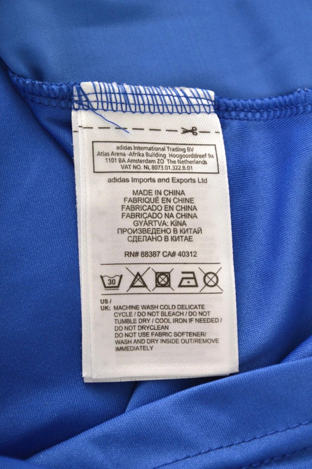 Adidas CHELSEA 2012 2013 MATCH WORN ISSUE SIGNED #26 TERRY Size US XL / EU 56 / 4 - 6 Thumbnail