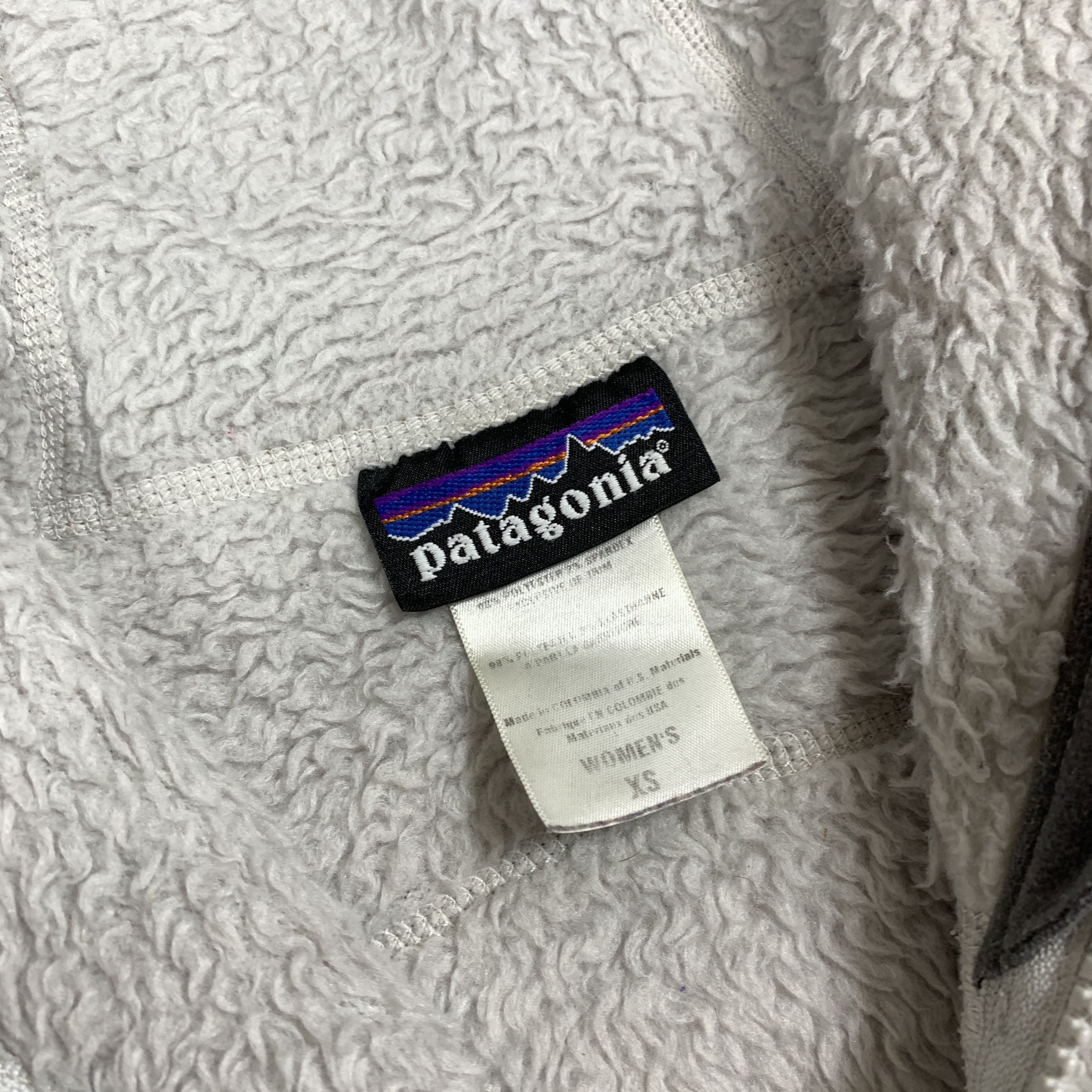 Patagonia Vintage Patagonia 90s Synchilla Women's Fleece Grey Jacket Size XS / US 0-2 / IT 36-38 - 10 Thumbnail
