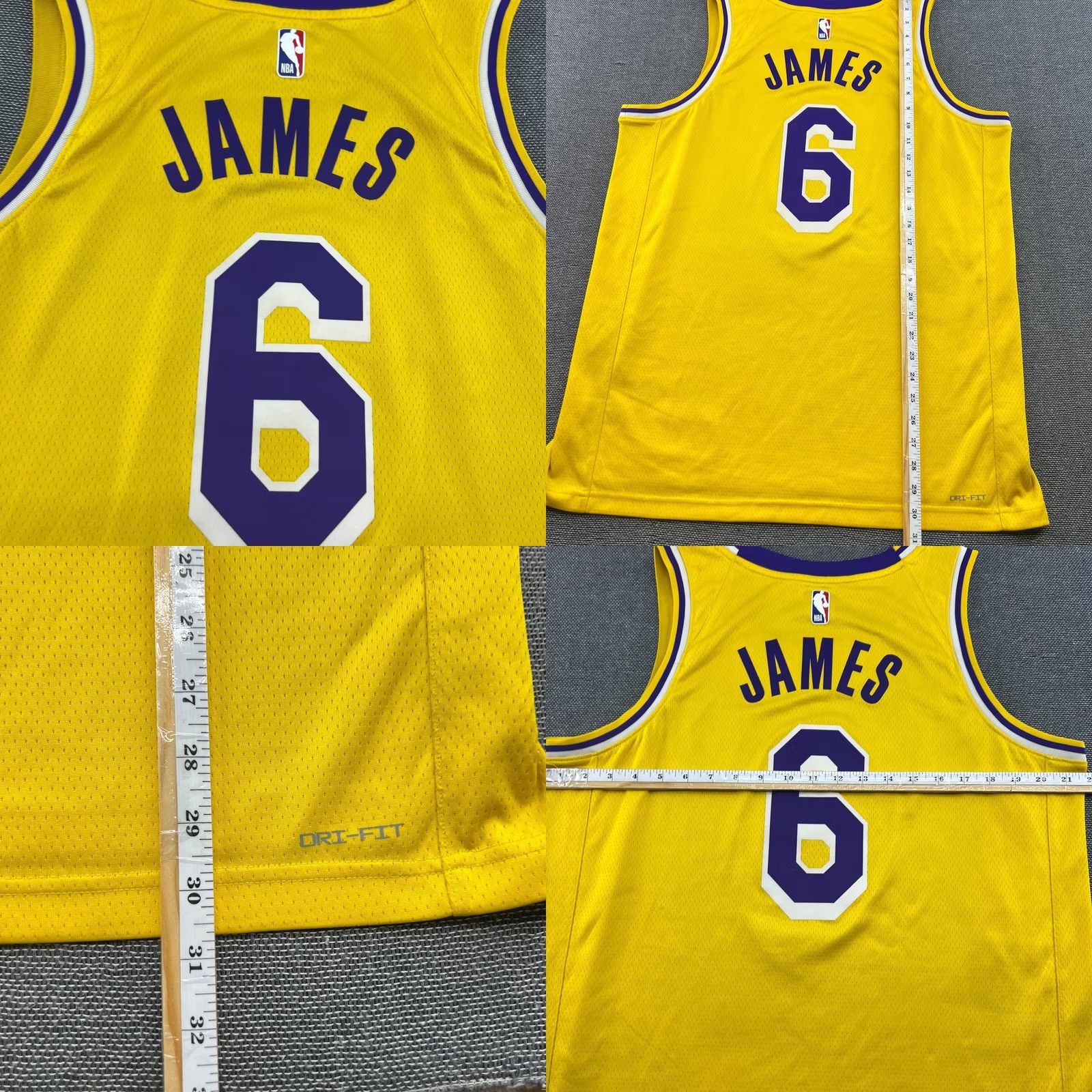 Nike Nike LA Lakers Lebron James 2023 Basketball Jersey Mens Large Icon Edition Swingman Yellow Size US L / EU 52-54 / 3 - 10 Thumbnail