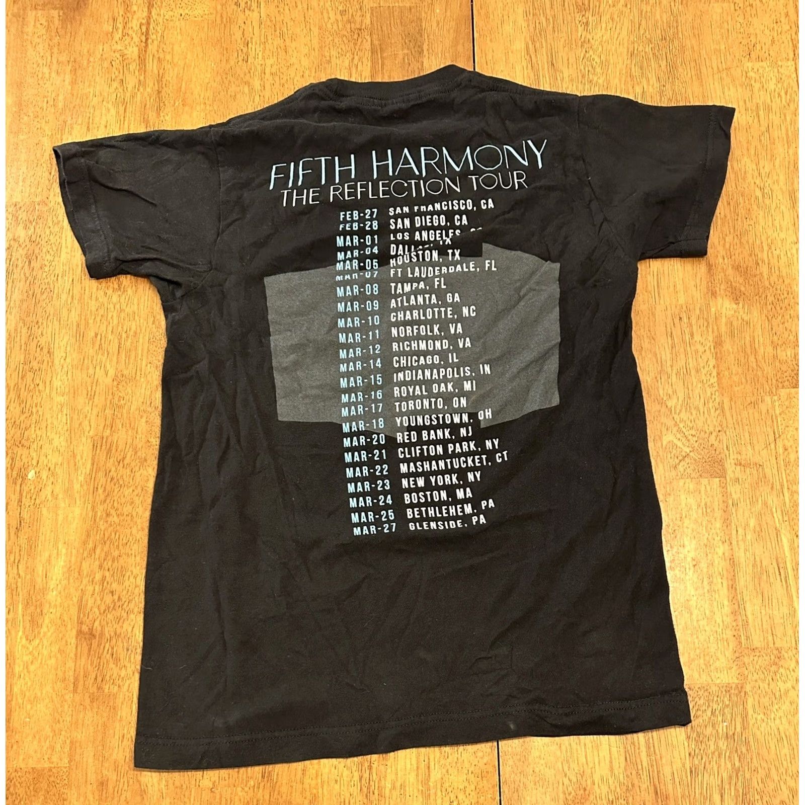 Tultex Fifth Harmony The Reflection Tour T Shirt Small Size US S / EU 44-46 / 1 - 2 Thumbnail