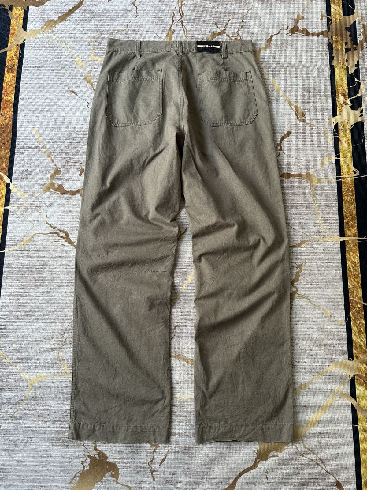Marithe + Francois Girbaud Vintage Marithe Francois Girbaud (MFG) Fatigue Faded Pant Size US 32 / EU 48 - 3 Thumbnail
