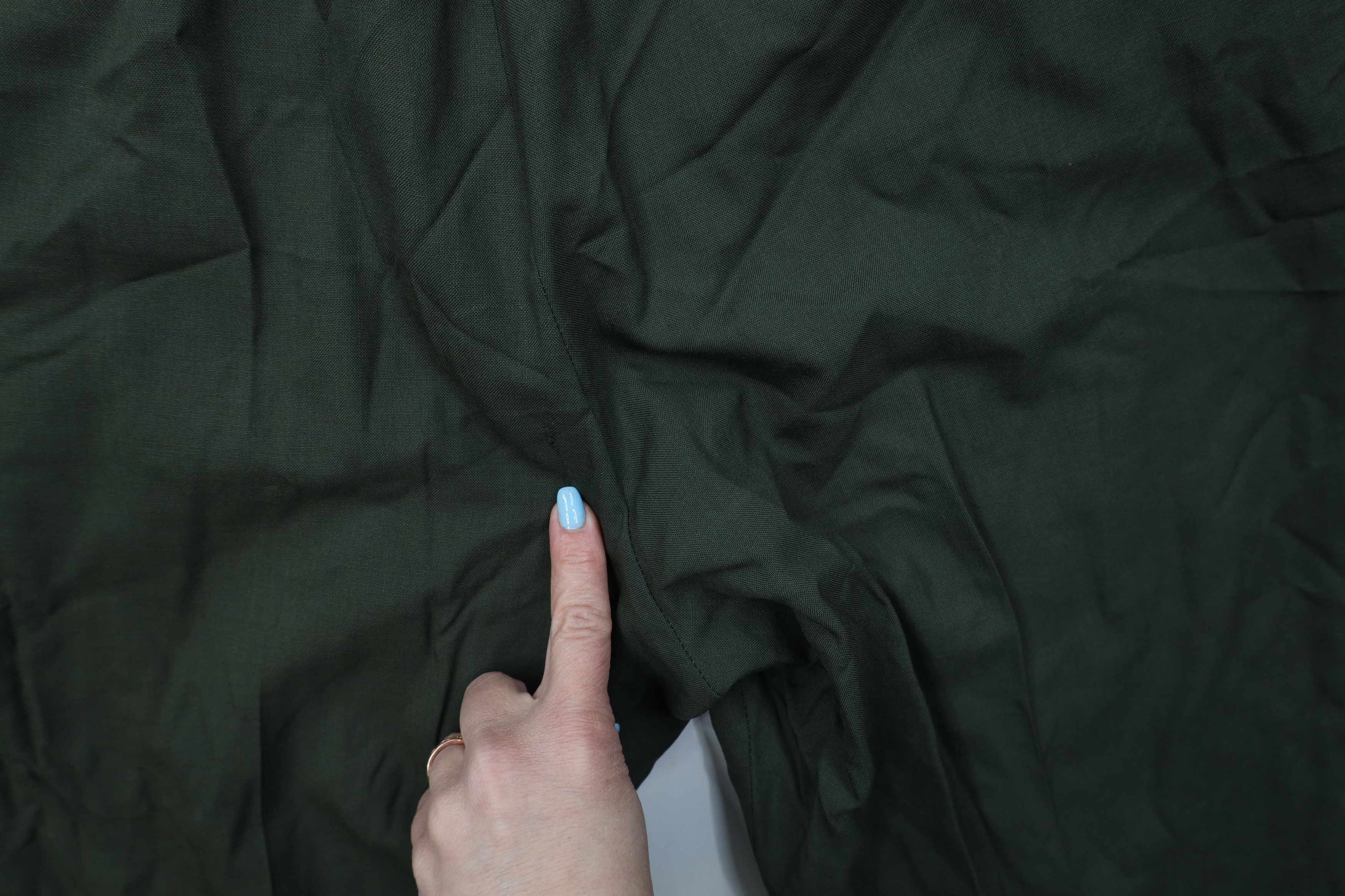 Vintage Vintage 60s 70s Streetwear Flared Wide Leg Chino Pants Green Size US 40 / EU 56 - 11 Thumbnail
