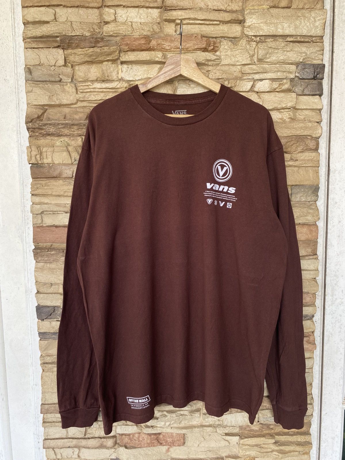 Vans Vans Long Sleeve Tees Size US L / EU 52-54 / 3 - 1 Thumbnail