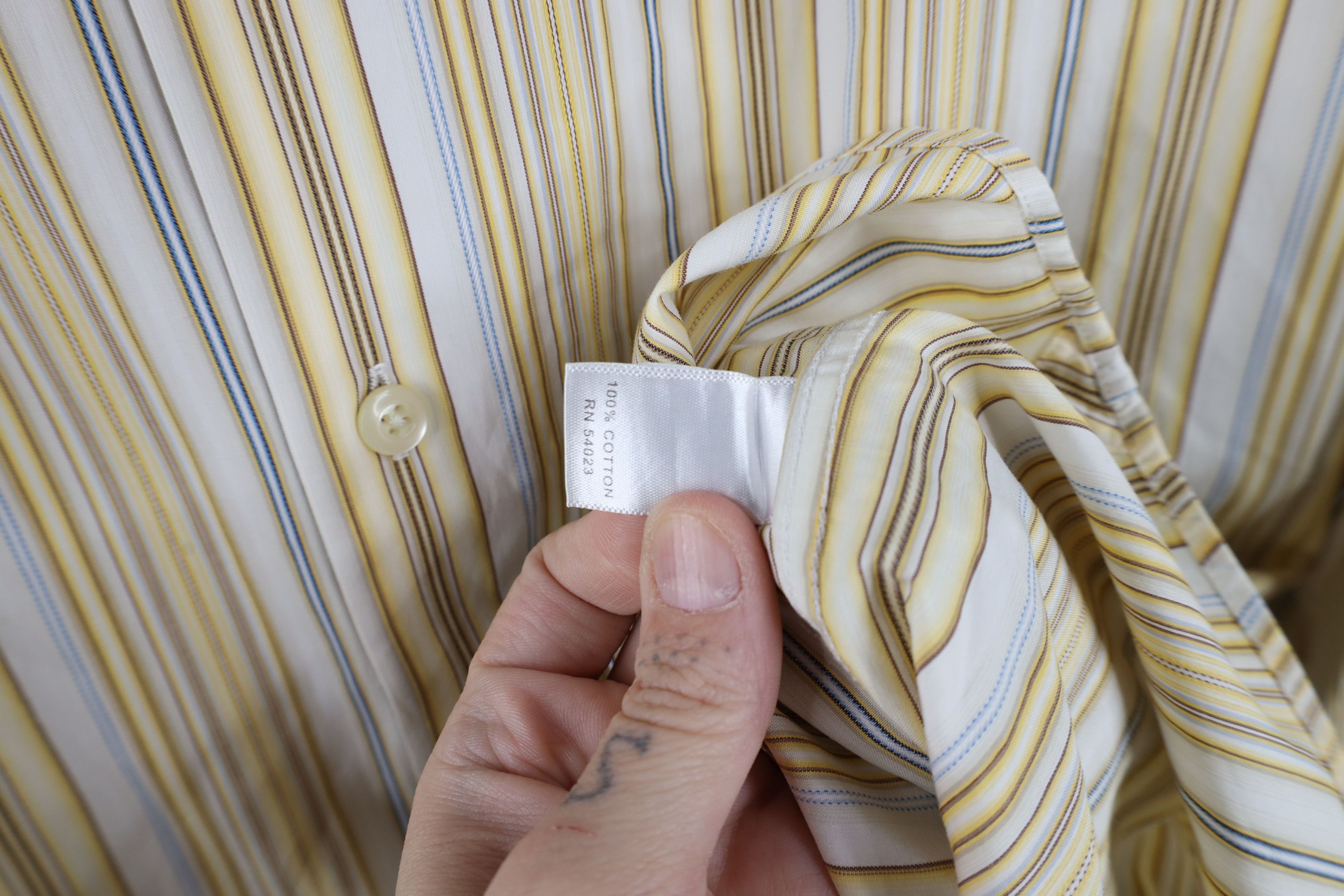 Banana Republic Vintage Y2K Banana Republic Collared Button Shirt Italy Size US XL / EU 56 / 4 - 9 Thumbnail