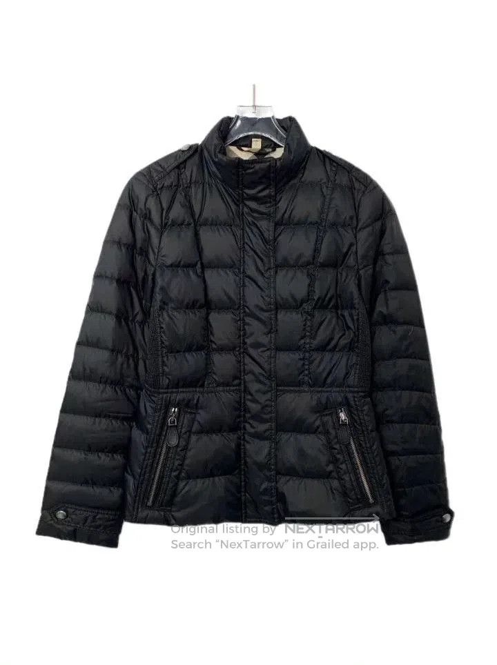 Burberry Black Down Puffer Coat S.