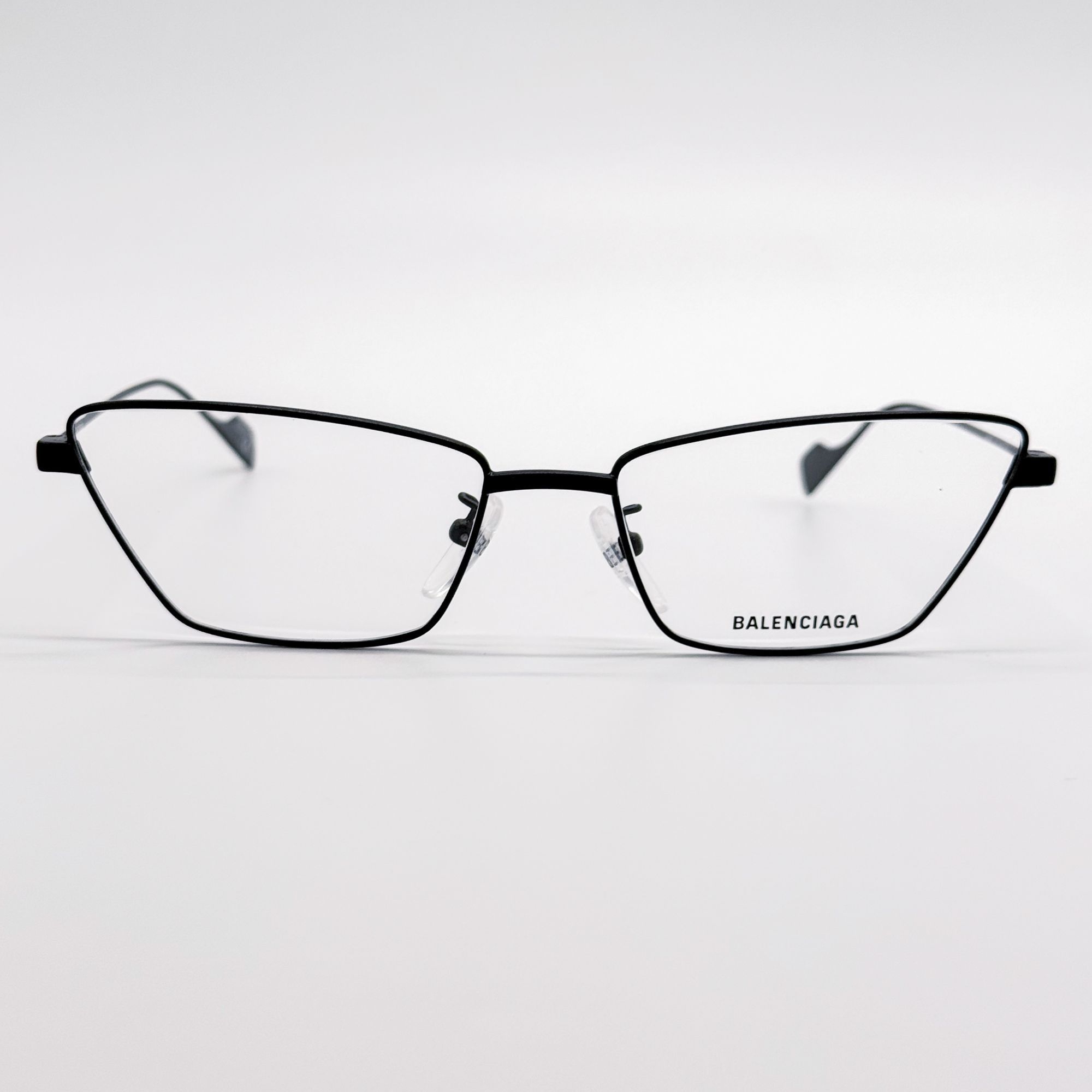 Balenciaga NEW BALENCIAGA EYEGLASSES BB0091O 001 CAT EYE BLACK WOMEN EY Size ONE SIZE - 3 Thumbnail