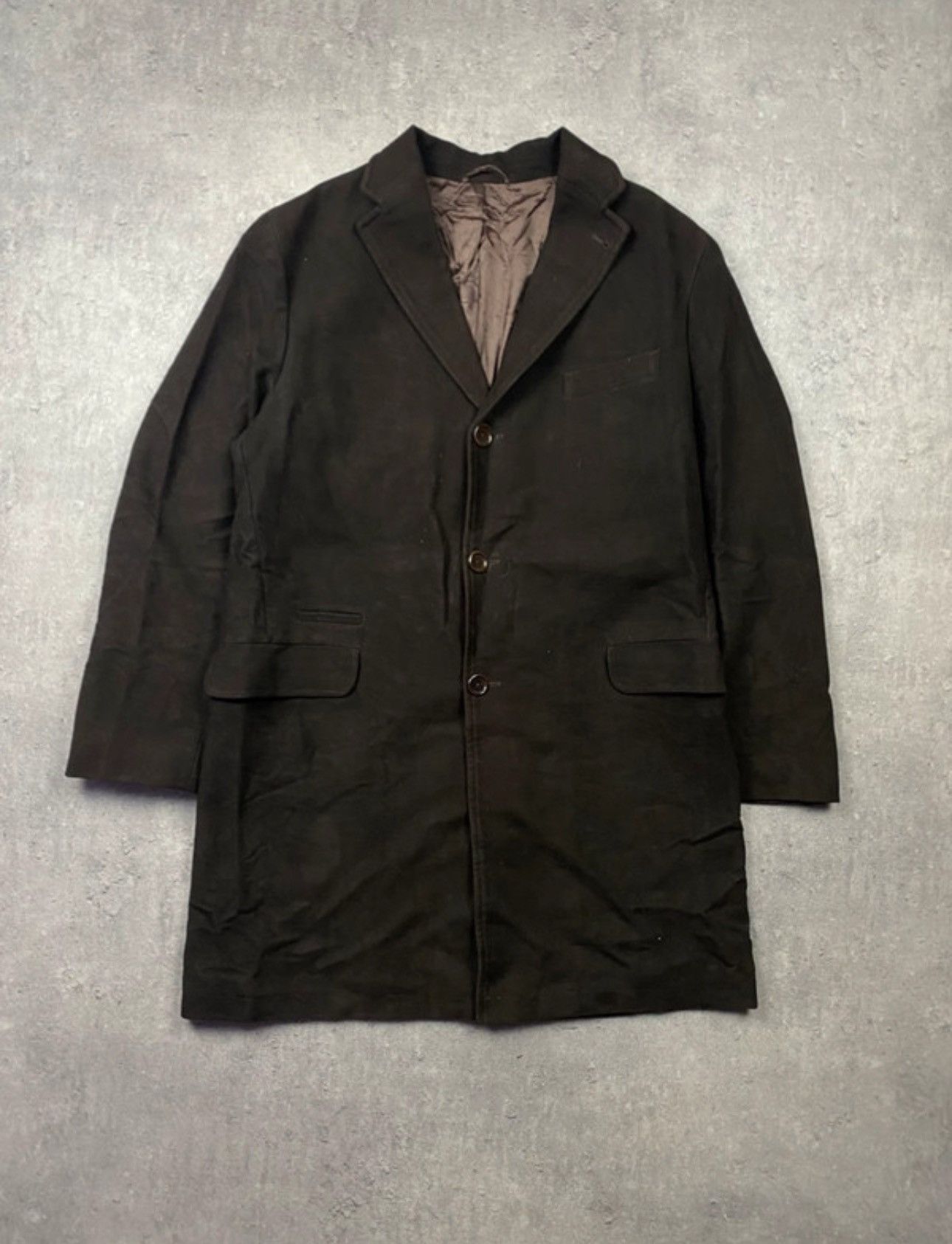 Massimo Dutti Massimo Dutti Extra Fine Cotton Coat Size US L / EU 52-54 / 3 - 1 Thumbnail