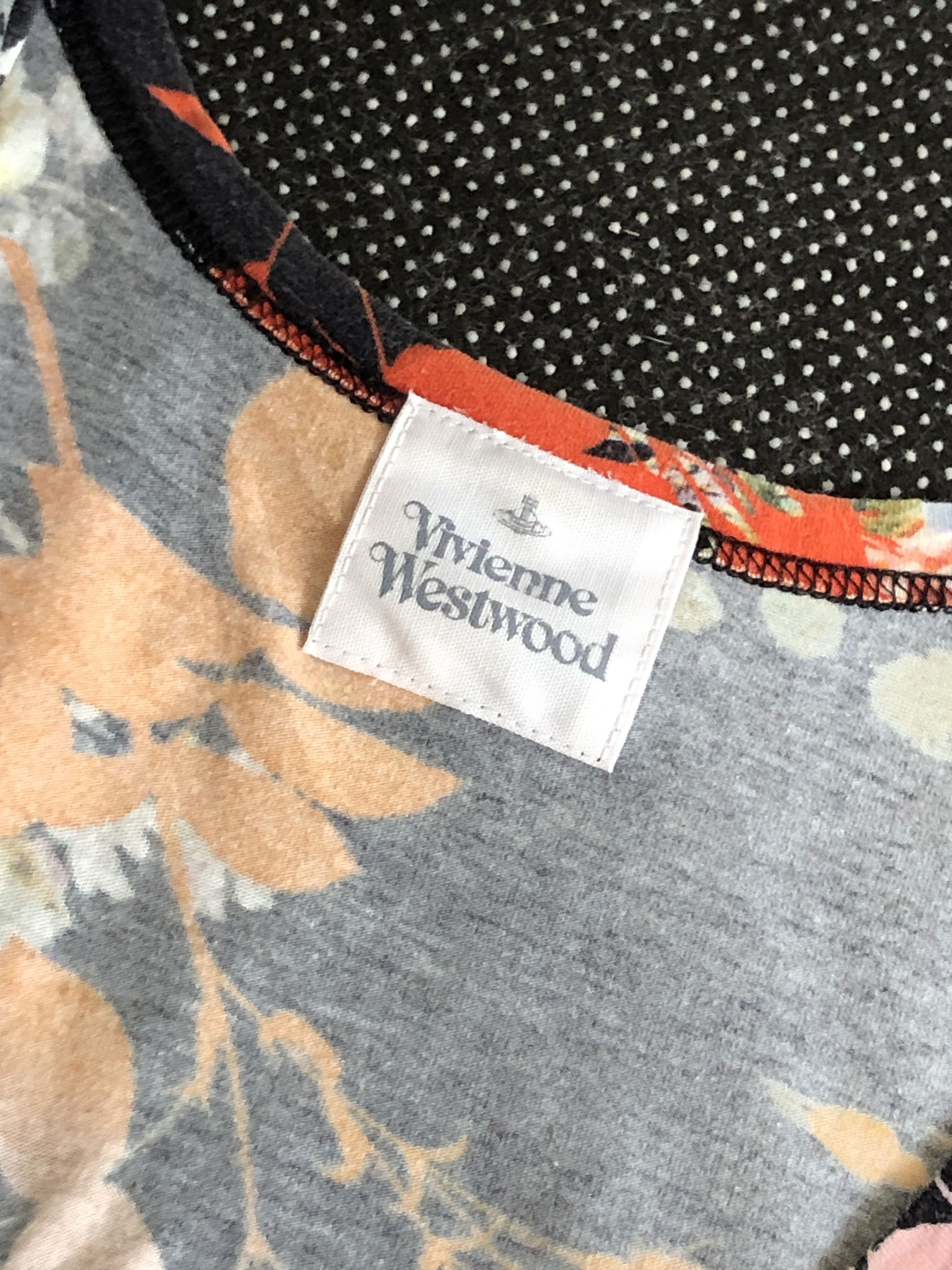 Vivienne Westwood S/S2013 ORB LOGO COCOTTE FLORAL-PRINT Size S / US 4 / IT 40 - 6 Thumbnail