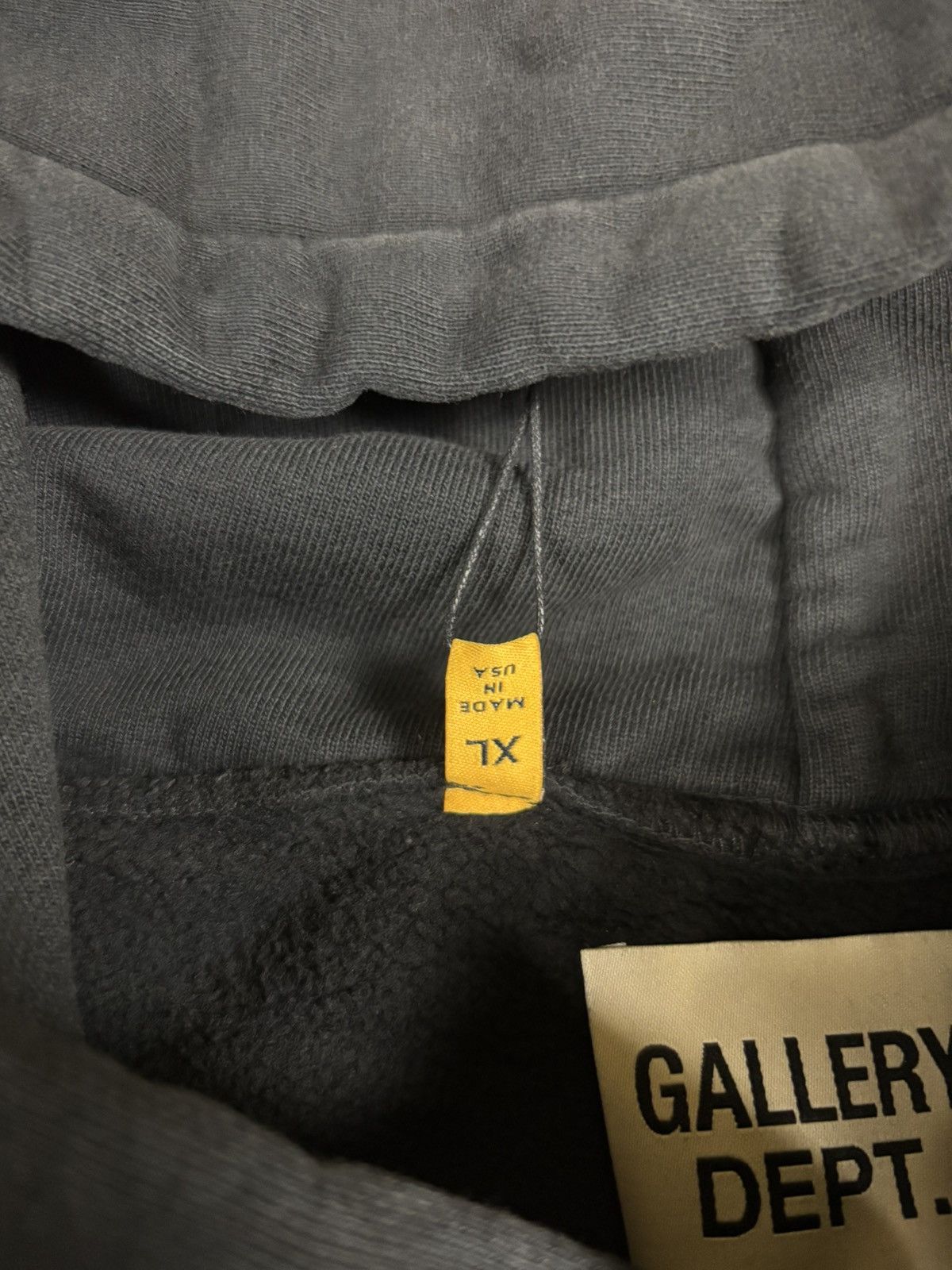 Gallery Dept. Gallery Dept Dept de la Gallery Hoodie, Black Size US XL / EU 56 / 4 - 8 Thumbnail