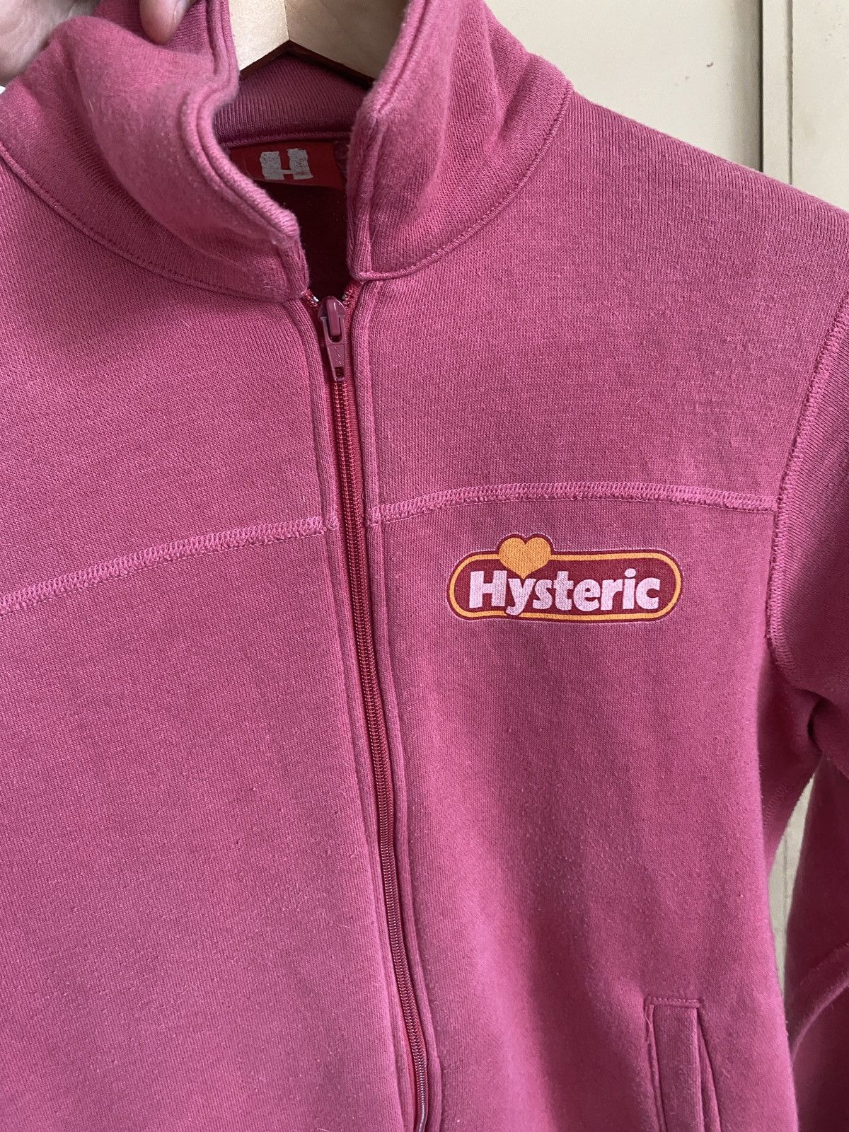 Hysteric Glamour × Japanese Brand Vintage Hysteric Glamour Zipper Sweater Size ONE SIZE - 4 Thumbnail