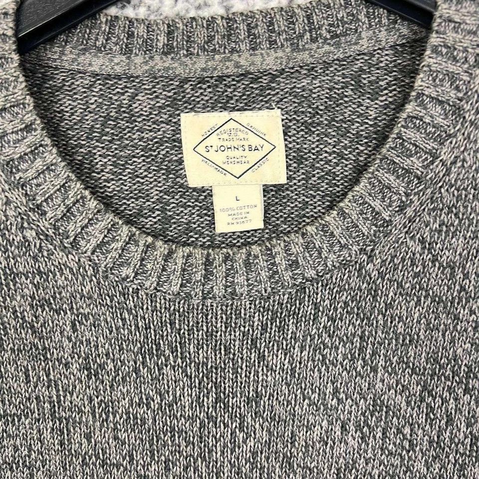 St. Johns Bay St. John's Bay Sweater Men Pullover Long Sleeve Crew Neck L Size US L / EU 52-54 / 3 - 3 Thumbnail
