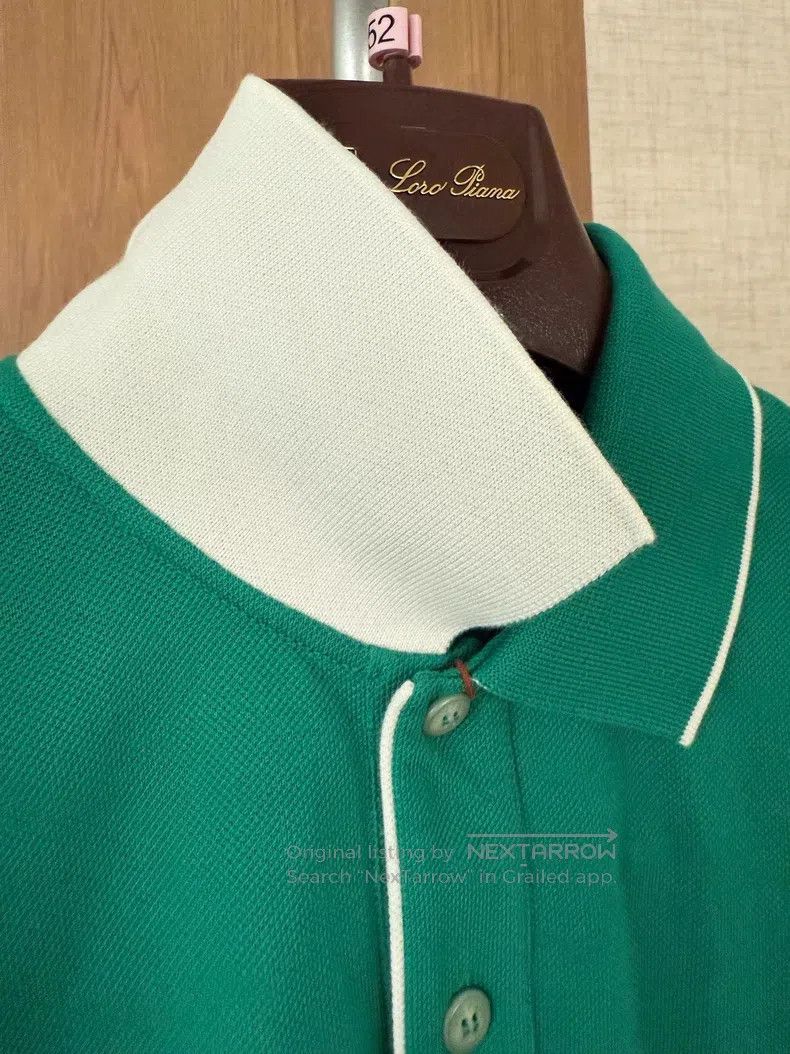 Loro Piana Loro Piana Men's Regatta Short Sleeve Polo Shirt Size US S / EU 44-46 / 1 - 6 Thumbnail