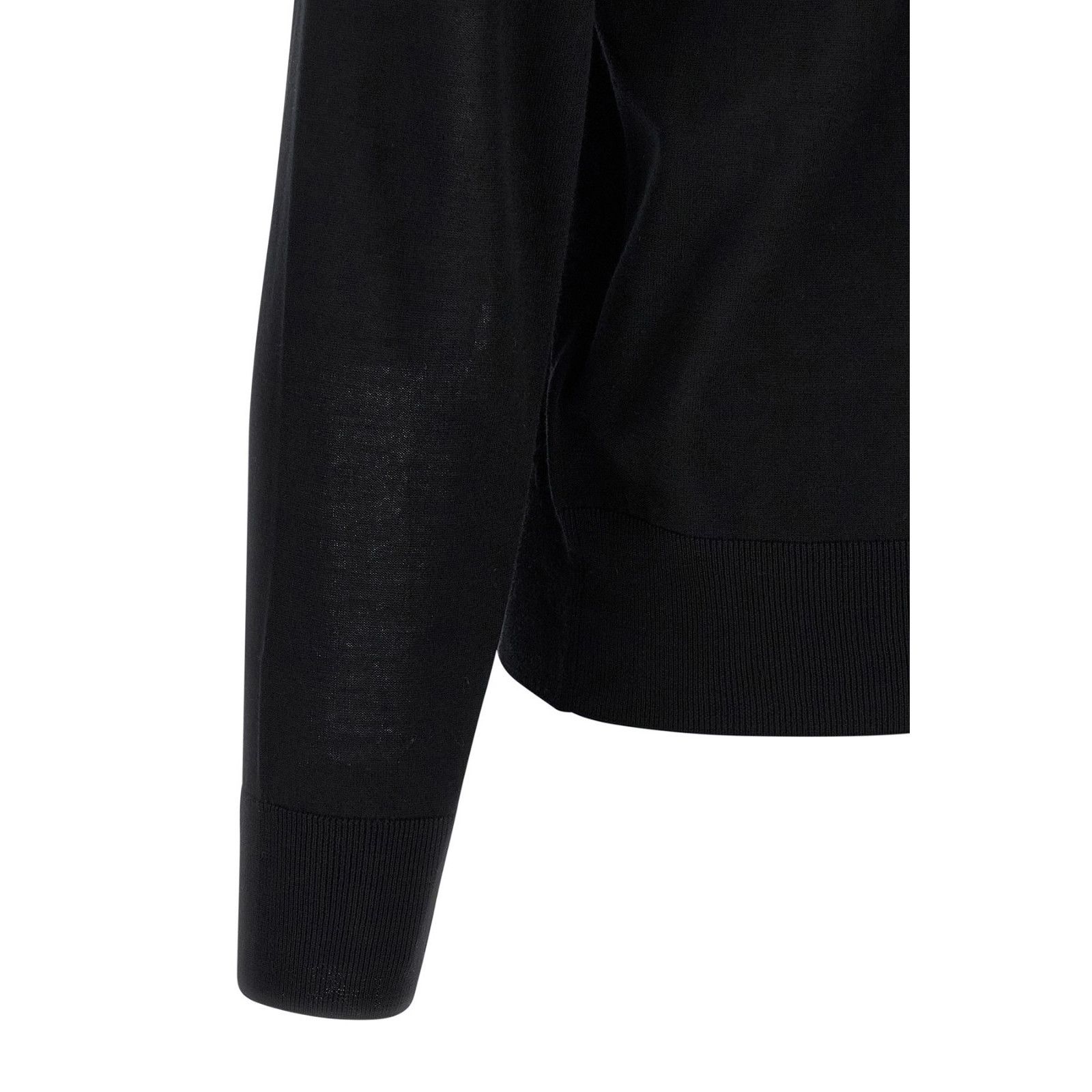 Dsquared2 DSQUARED2 Black Wool Turtleneck Sweater New & Authentic (Men Size US L / EU 52-54 / 3 - 4 Thumbnail
