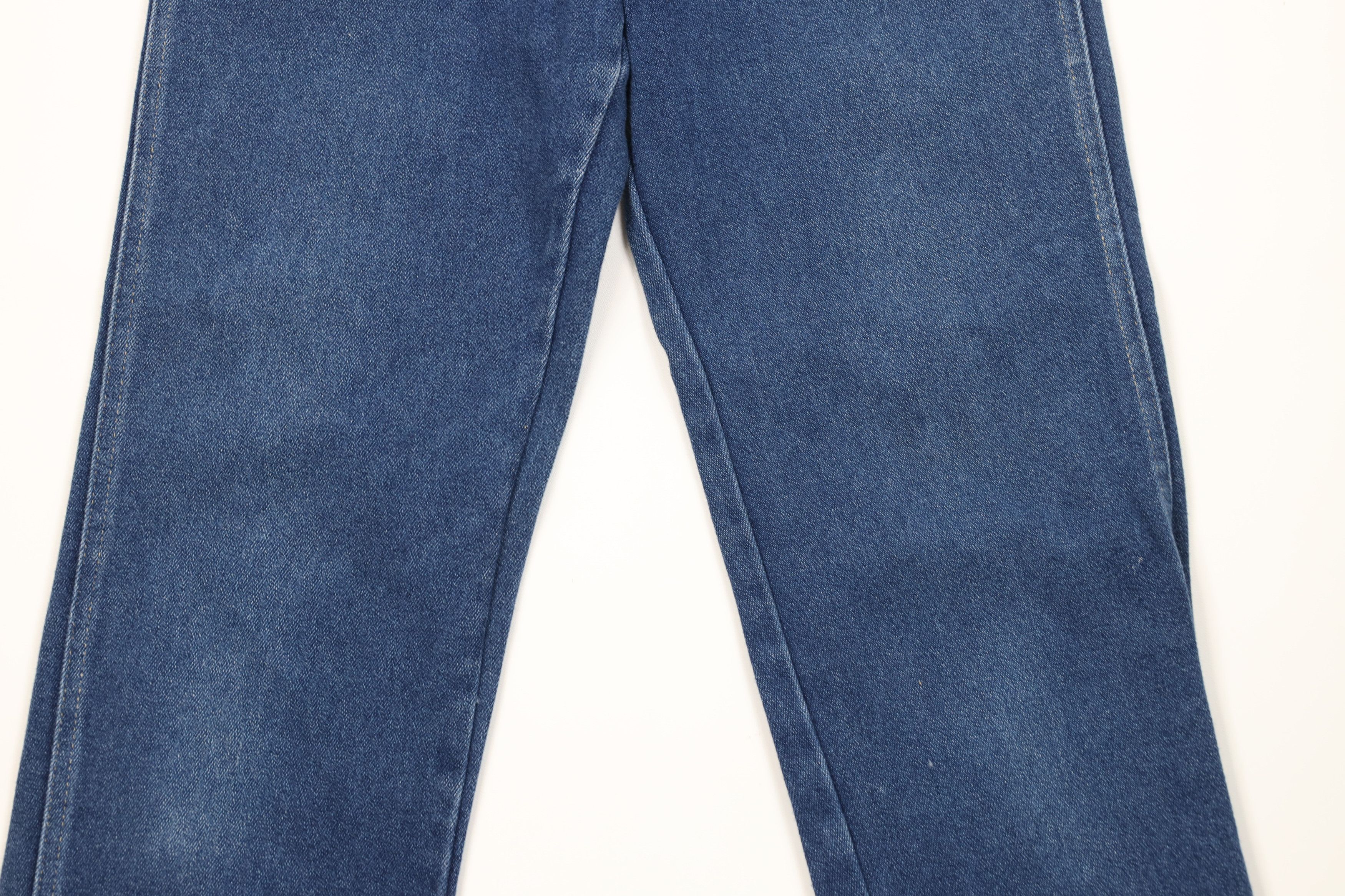 Vintage Vintage 70s Streetwear Straight Leg Denim Jeans Blue USA Size 34" / US 12 / IT 48 - 3 Thumbnail