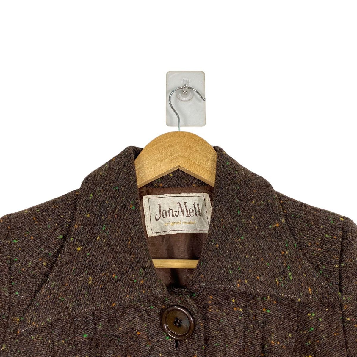 Japanese Brand JAN MELL LONG COAT JACKET FOR WOMEN Size S / US 4 / IT 40 - 4 Thumbnail