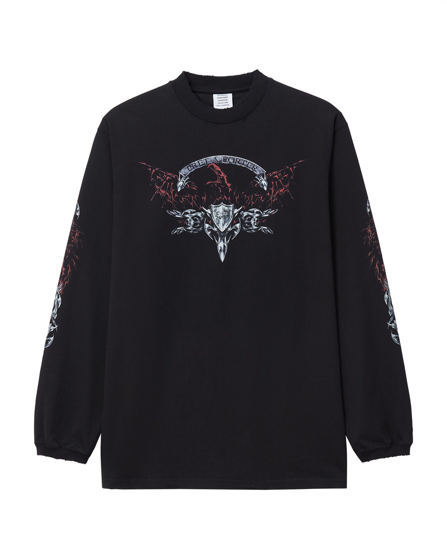 Vetements AW20 Vetements Marianas Web Long Sleeve T-Shirt | Grailed