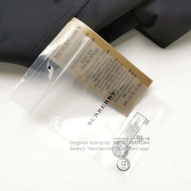 Burberry Burberry Black Cotton Long Sleeve Shirt. Size US L / EU 52-54 / 3 - 8 Thumbnail