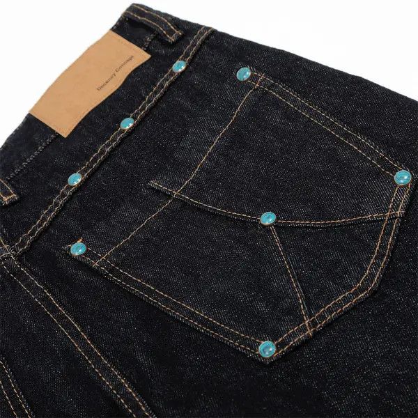 Vintage Asaoka x zai Men's high street loose wide-leg scimitar jeans Size US 32 / EU 48 - 6 Thumbnail