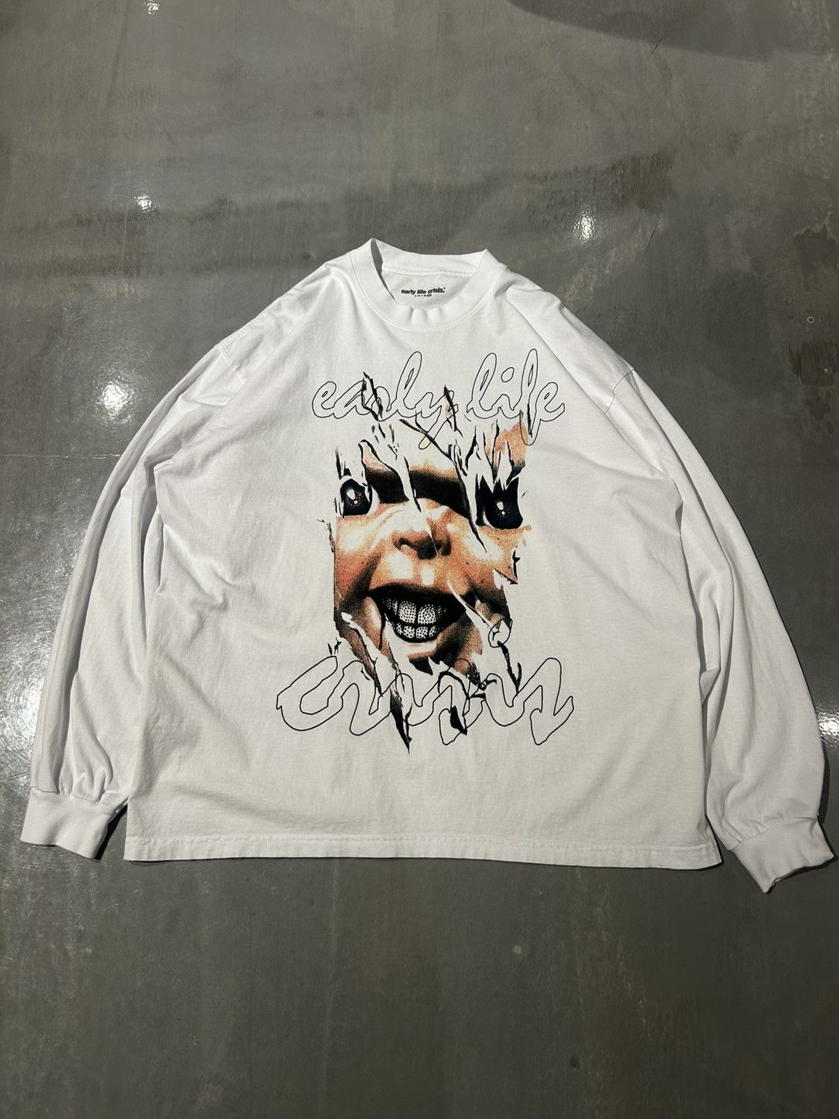 Nettspend Early Life Crisis Longsleeve merch XXL