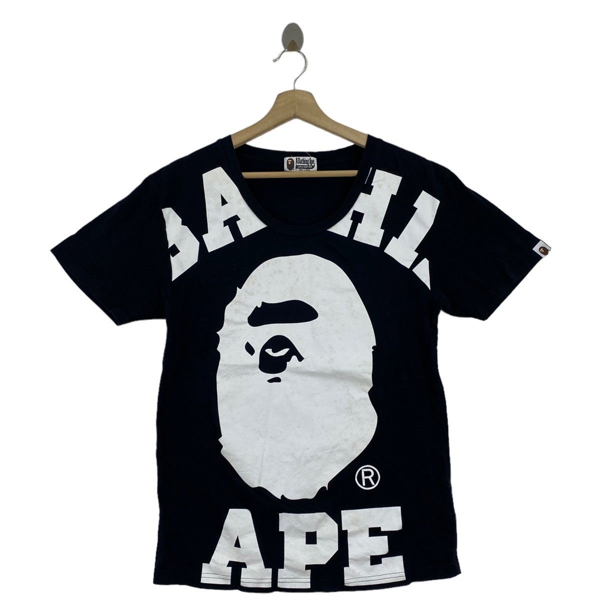 image of Big College Tee in Black, Women's