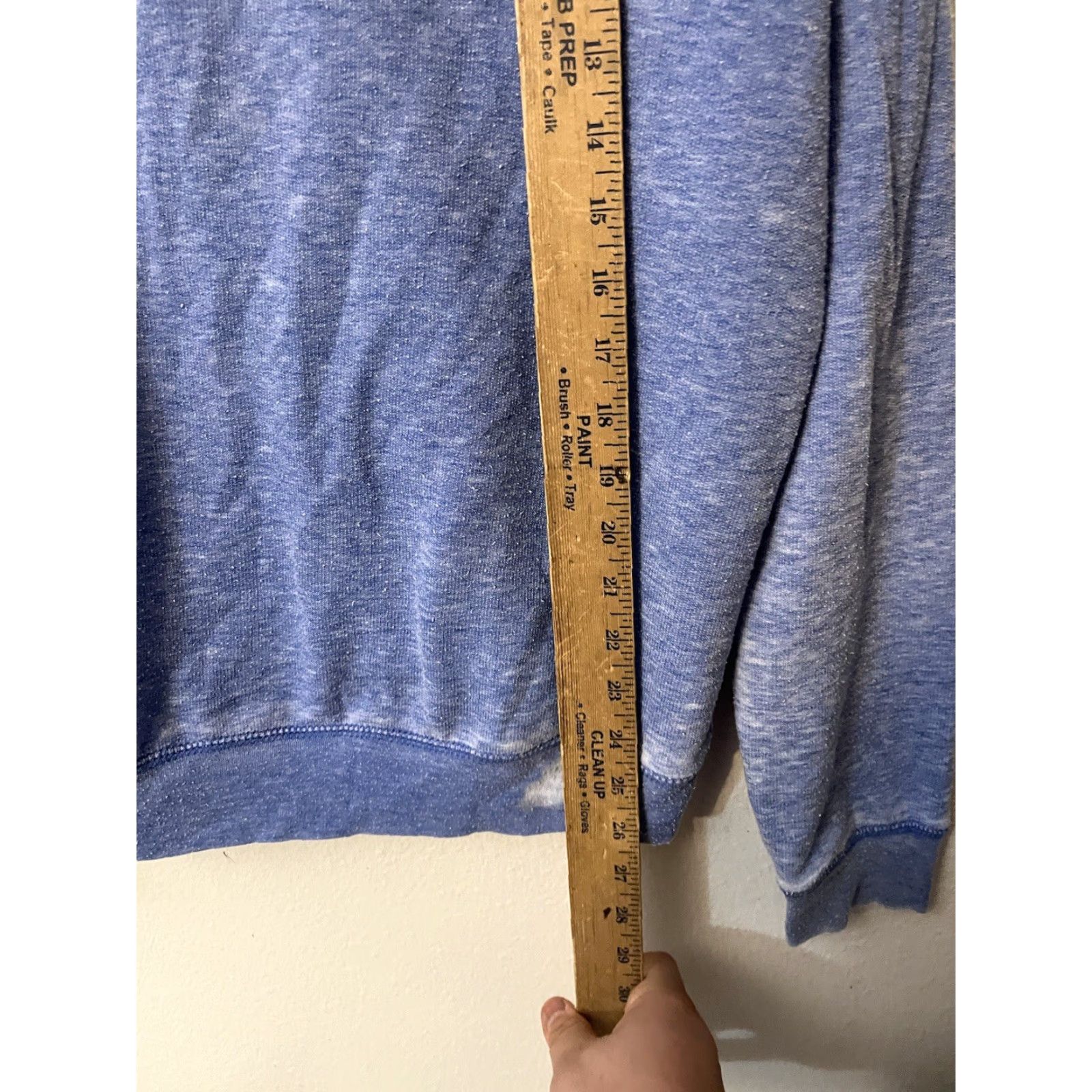 Vintage KENSIE PERFORMANCE Hoodie Top Blue Lightweight Sz XL Workout Size XL / US 12-14 / IT 48-50 - 4 Thumbnail