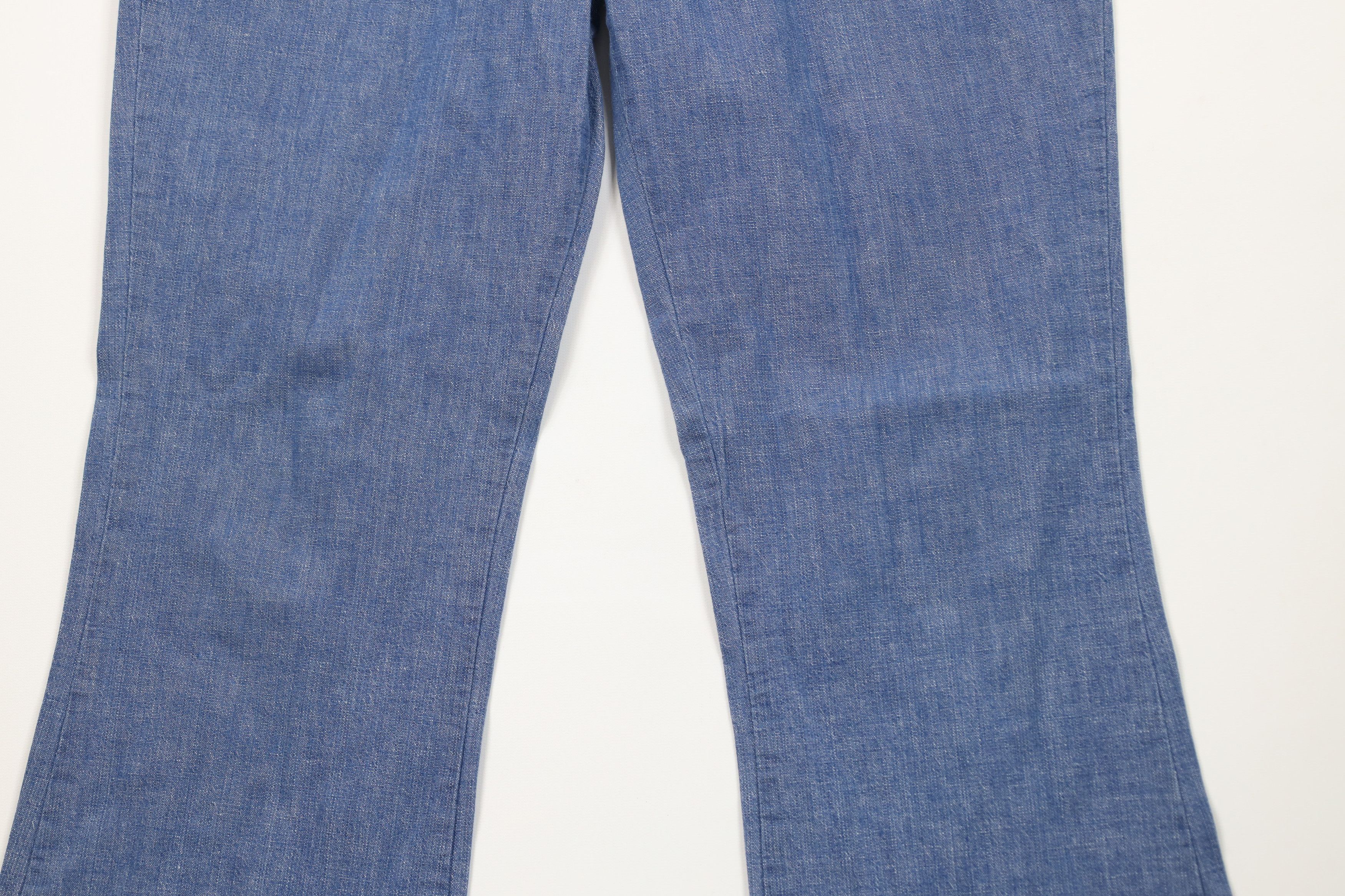 Vintage Vintage 70s Streetwear Flared Bell Bottoms Jeans Blue USA Size US 32 / EU 48 - 3 Thumbnail