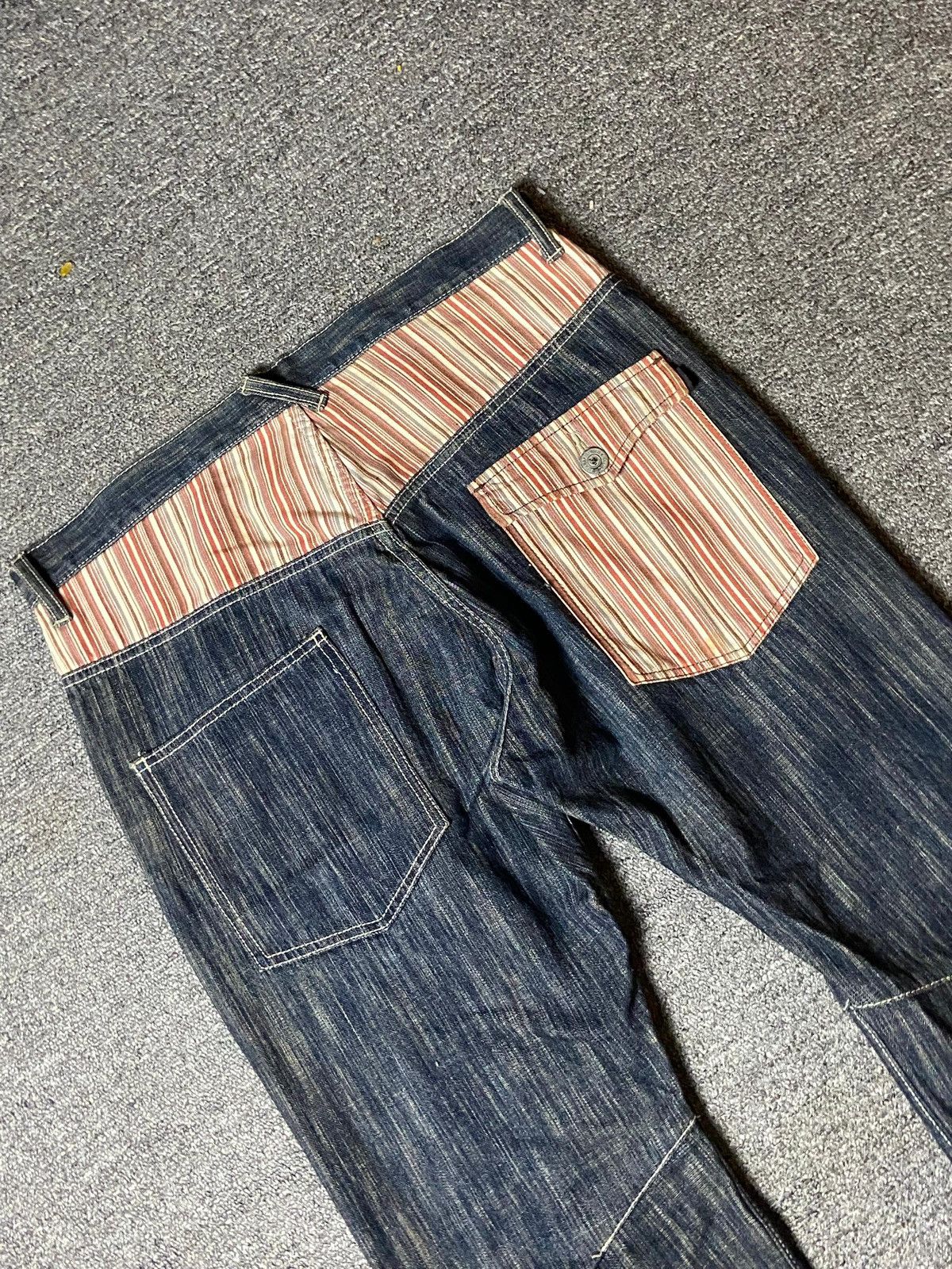Fashion Victim × Japanese Brand × Vintage Vintage STARE Japanese Brand Distressed Denim Jeans (122) Size US 35 - 4 Thumbnail