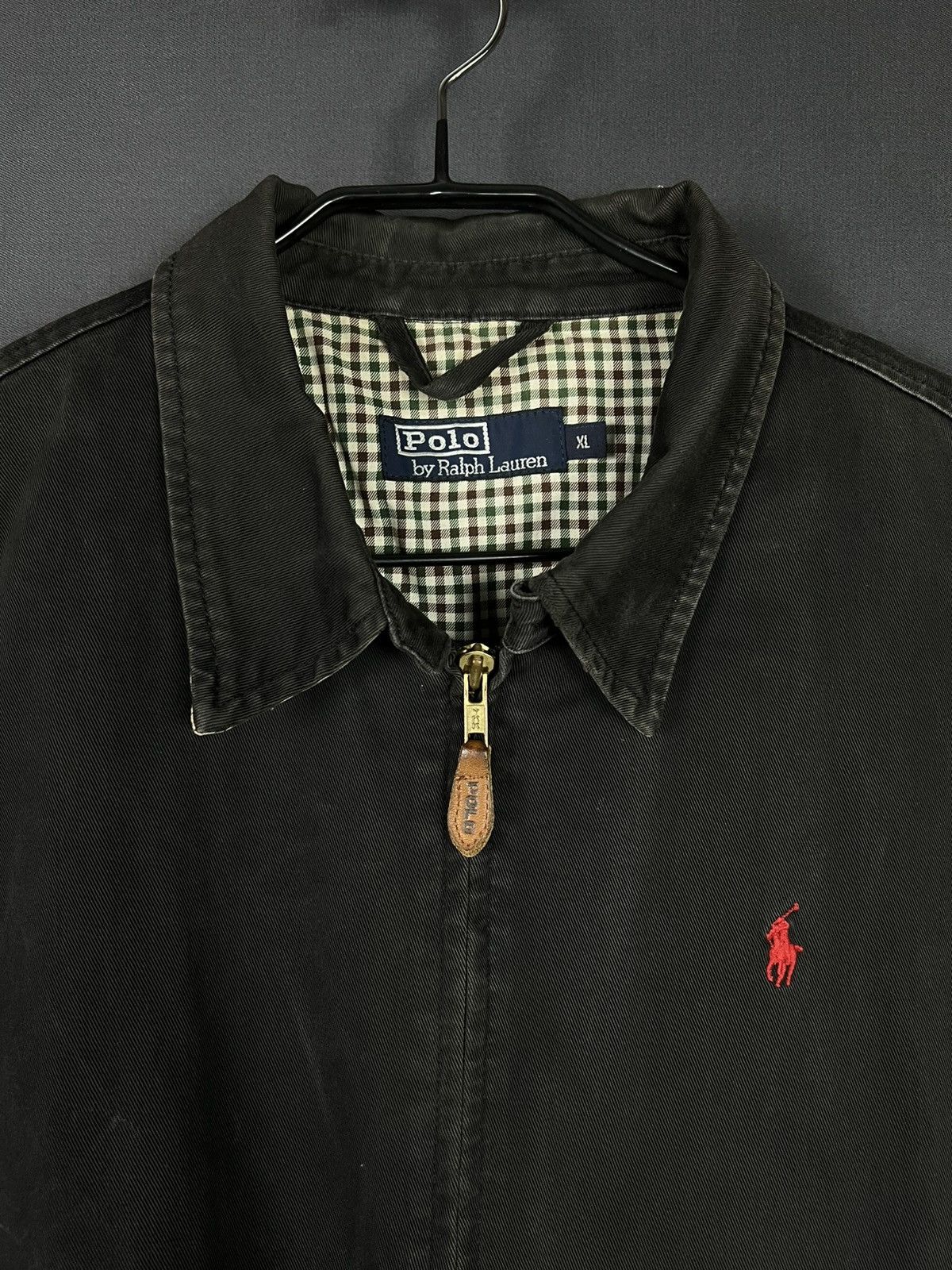 Vintage Vintage Polo Ralph Lauren men’s size XL black jacket Size US XL / EU 56 / 4 - 5 Thumbnail