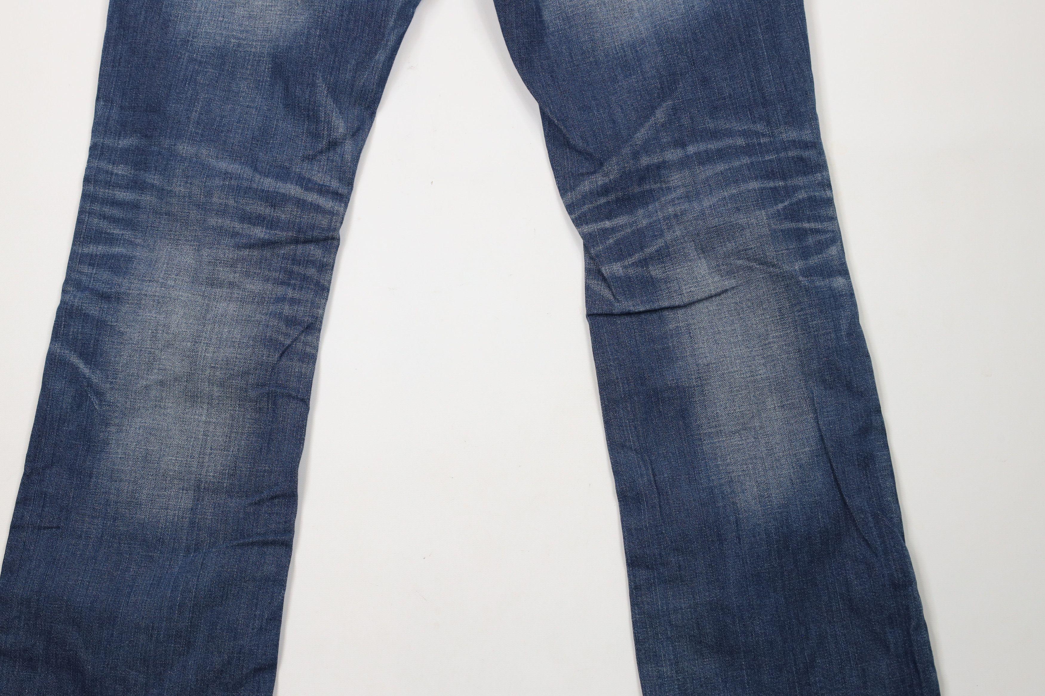 Vintage Buckle BKE Thick Stitch Slim Fit Bootcut Denim Jeans Stretch Size US 34 / EU 50 - 10 Thumbnail