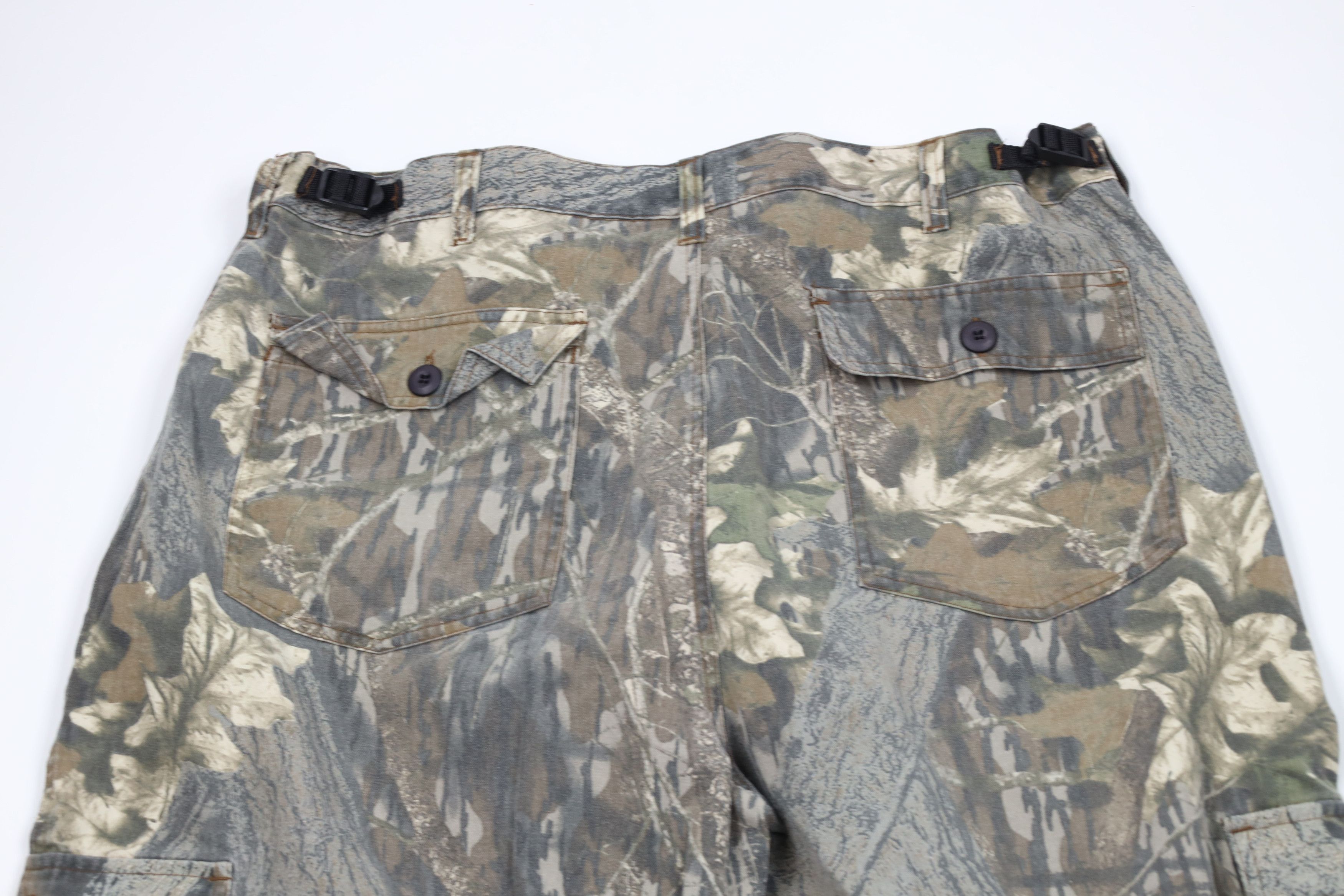 Vintage Vintage 90s Streetwear Mossy Oak Camouflage Wide Leg Pants Size US 38 / EU 54 - 8 Thumbnail