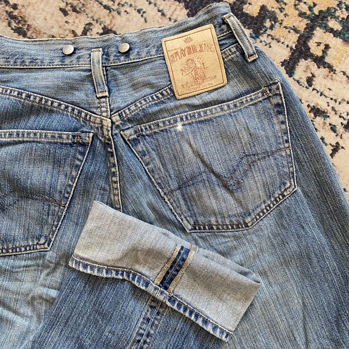 Replay Replay blue jeans made in italy distressed jeans Size US 28 / EU 44 - 10 Thumbnail