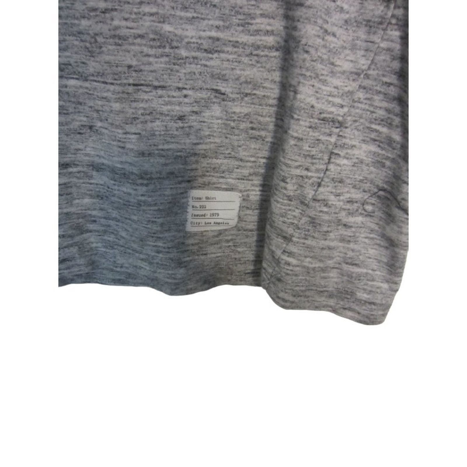 Other Minimalist Black Sleeve Gray Henley Baseball Tee Adam Levine Size US L / EU 52-54 / 3 - 7 Thumbnail