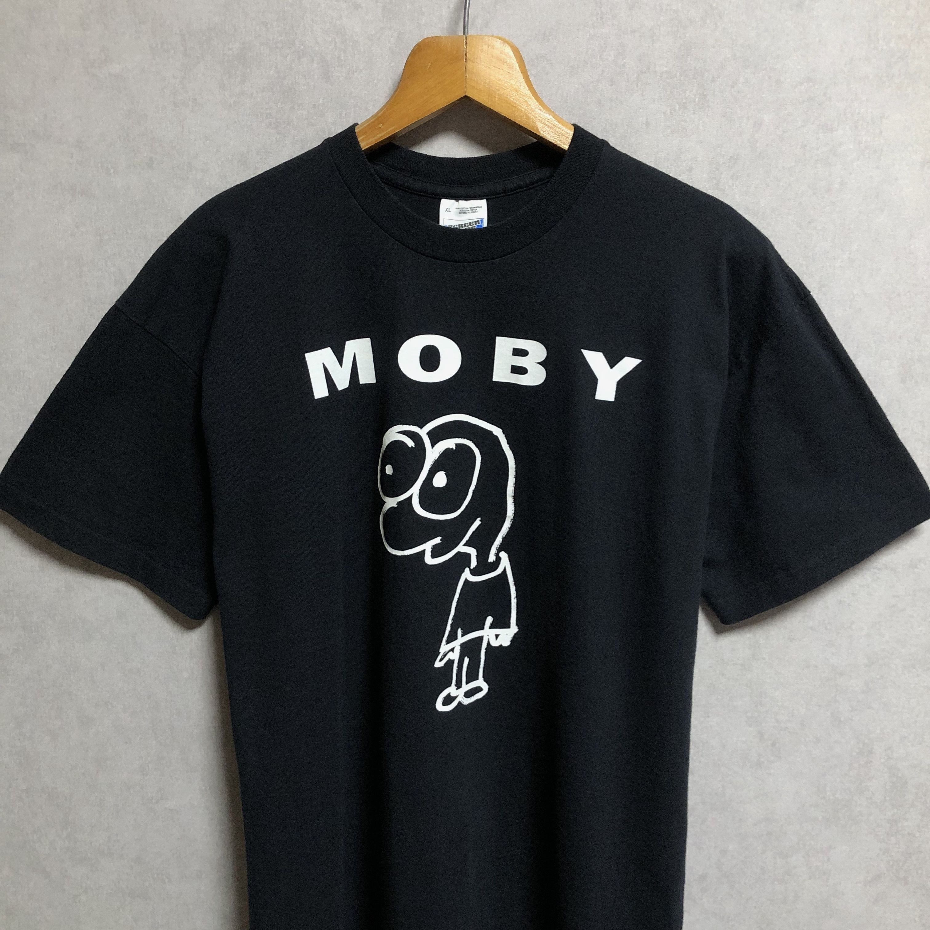 Band Tees Vintage 1995 MOBY Everything Is Wrong Tee Size US XL / EU 56 / 4 - 5 Thumbnail