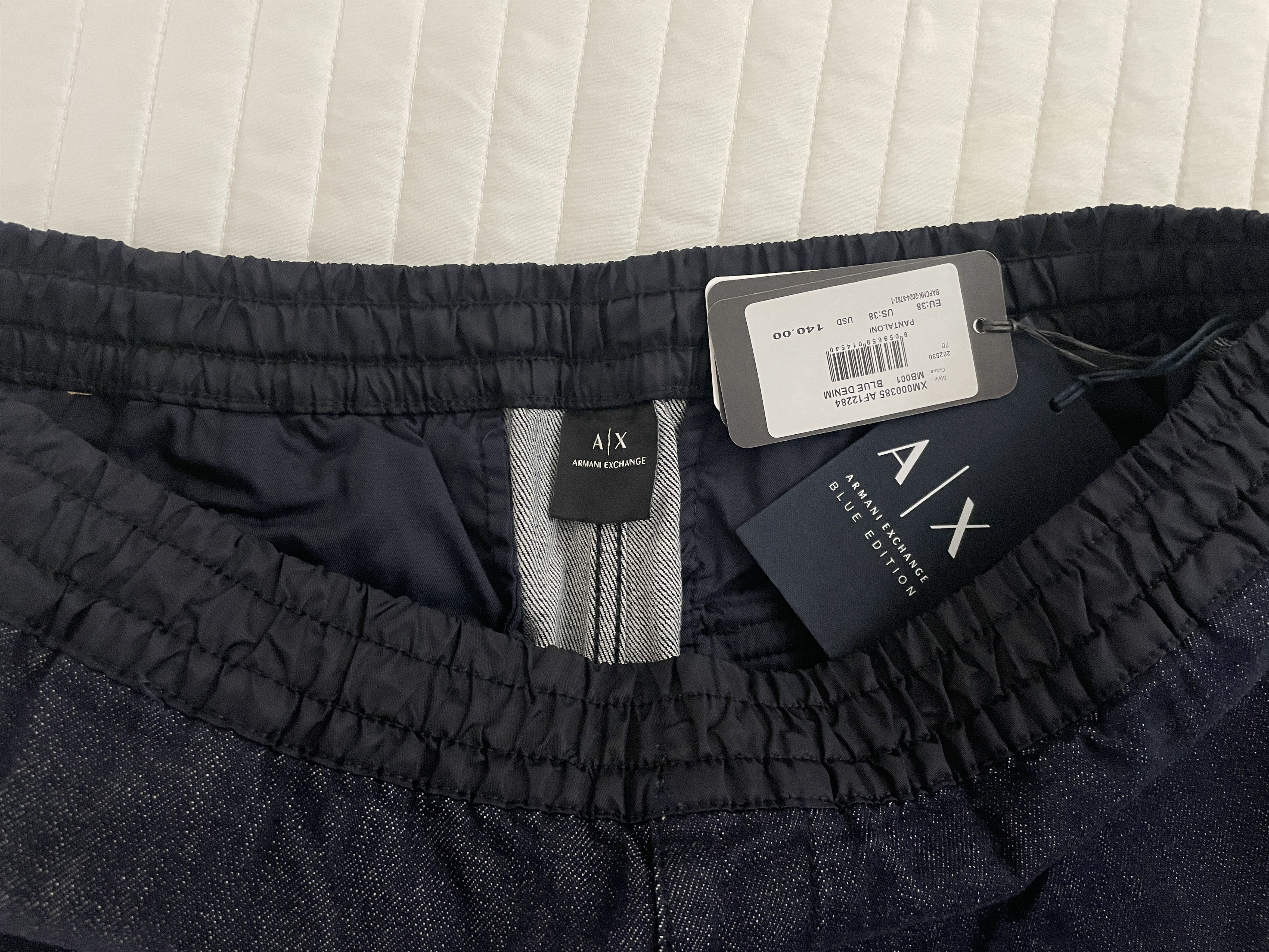 Armani Exchange Wide leg denim jeans Size US 38 / EU 54 - 6 Thumbnail
