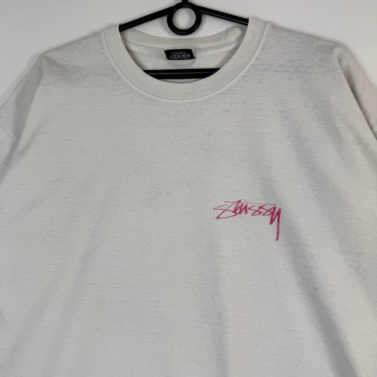Stussy Stussy Egypt Graphic T-Shirt White Back Print Mens Size XL Size US XL / EU 56 / 4 - 2 Thumbnail