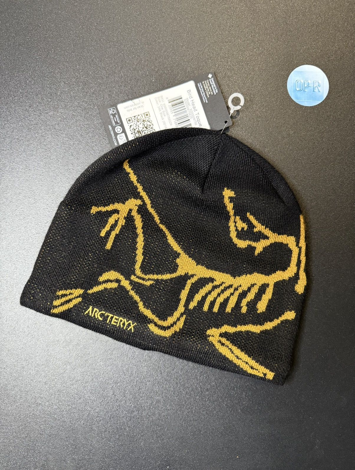 Arc'teryx Arc’teryx Bird Head Toque – Black / 24K – New With Tags Size ONE SIZE - 1 Thumbnail