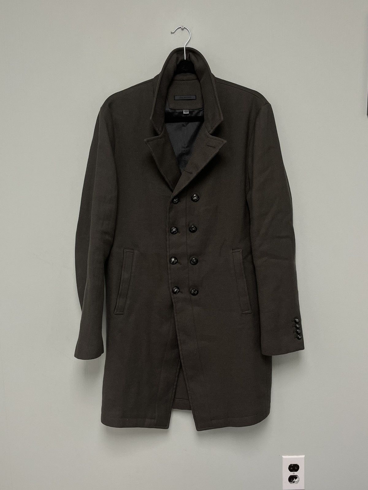 John Varvatos Military Double Breasted Coat. Size 48 Size US M / EU 48-50 / 2 - 15 Thumbnail