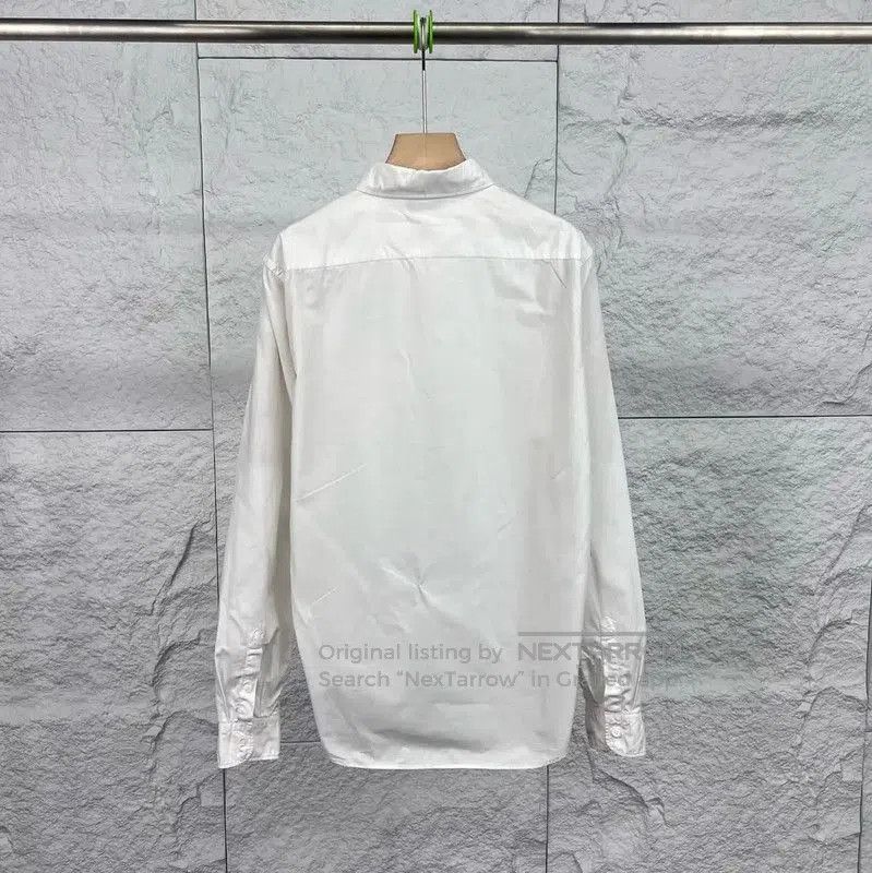 Prada Prada Classic White Button-Up Shirt for Men. Size US M / EU 48-50 / 2 - 2 Thumbnail