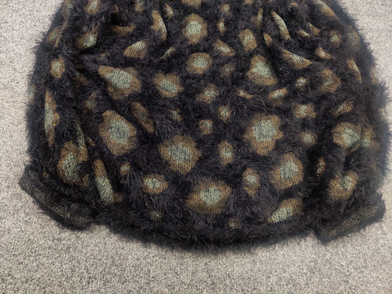 If Six Was Nine Vintage leopard Mohair Style Black Sweater Y2K hysteric Size US S / EU 44-46 / 1 - 6 Thumbnail