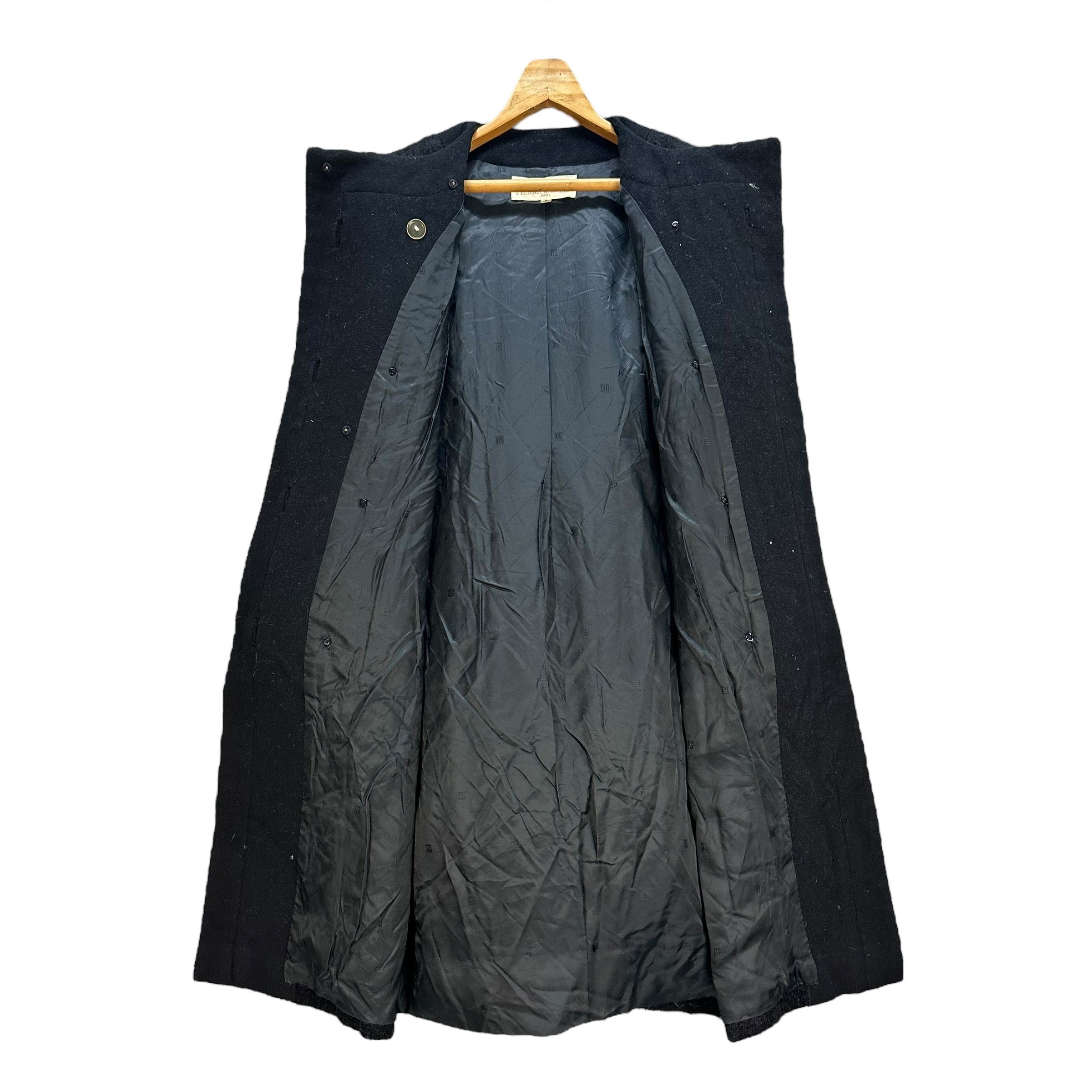 Pierre Balmain Pierre Balmain Mohair Double Breasted Long Coat #A15-0376 Size M / US 6-8 / IT 42-44 - 7 Thumbnail