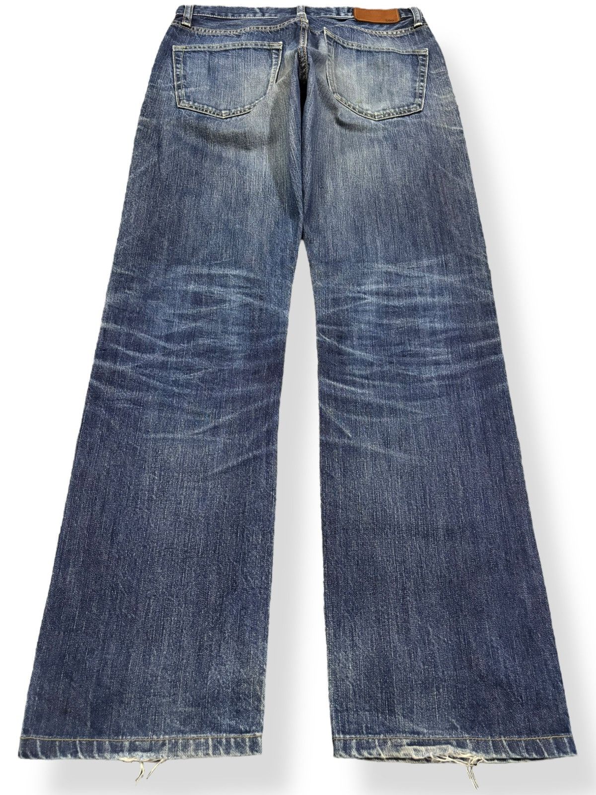 Undercover × Uniqlo Vintage Uniqlo S002 Regular Straight Distressed Grunge Jeans Size US 30 / EU 46 - 2 Thumbnail