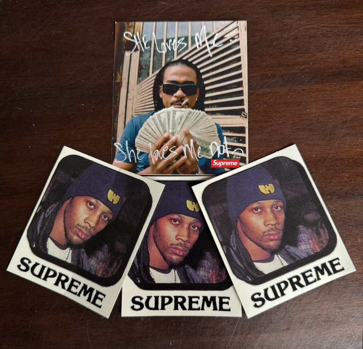 Supreme Supreme Max B & Wu-Tang Clan Rza Stickers Size ONE SIZE - 1 Preview