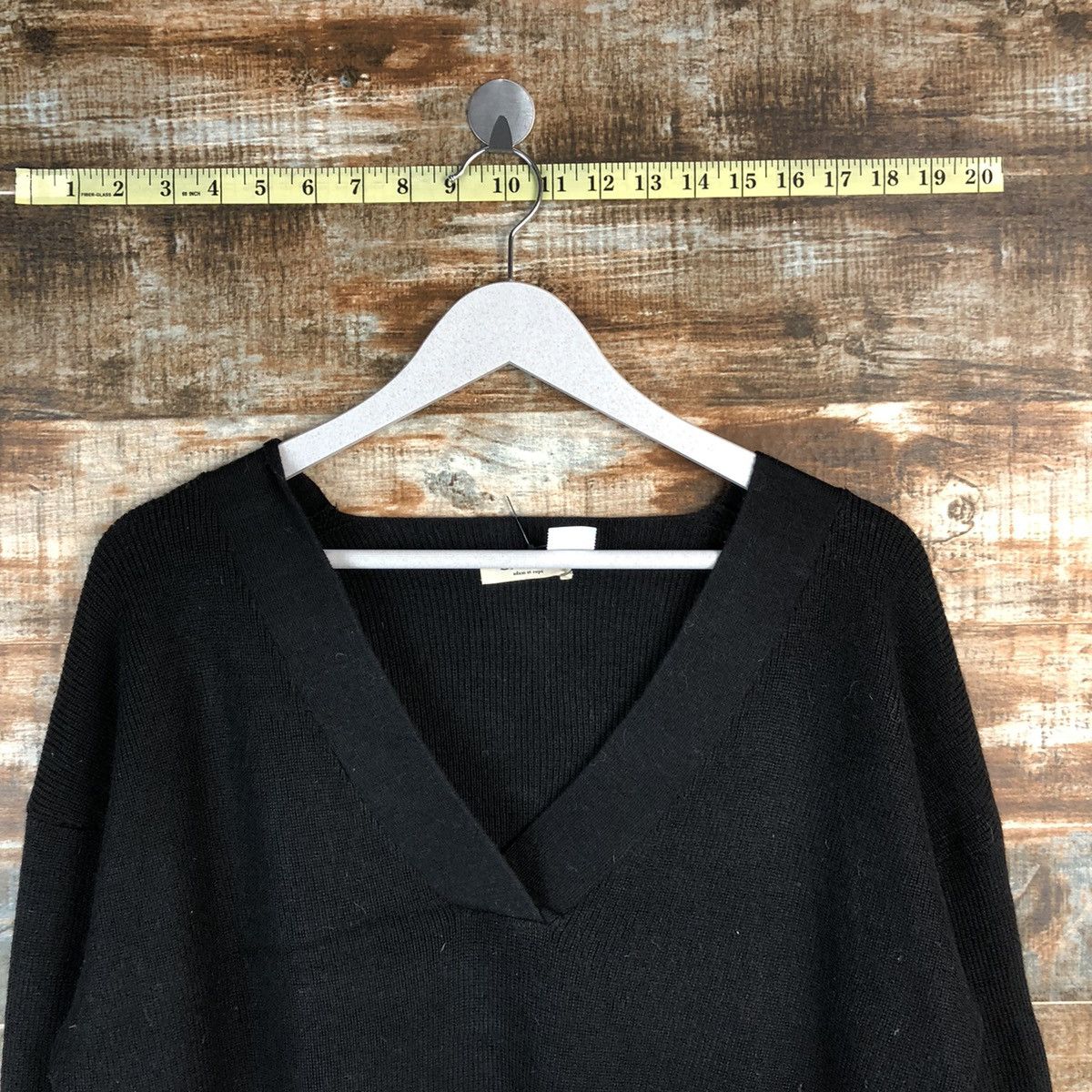 Homespun Knitwear × Japanese Brand Salon Black vintage japan Knitwear #A1835 Size M / US 6-8 / IT 42-44 - 4 Thumbnail